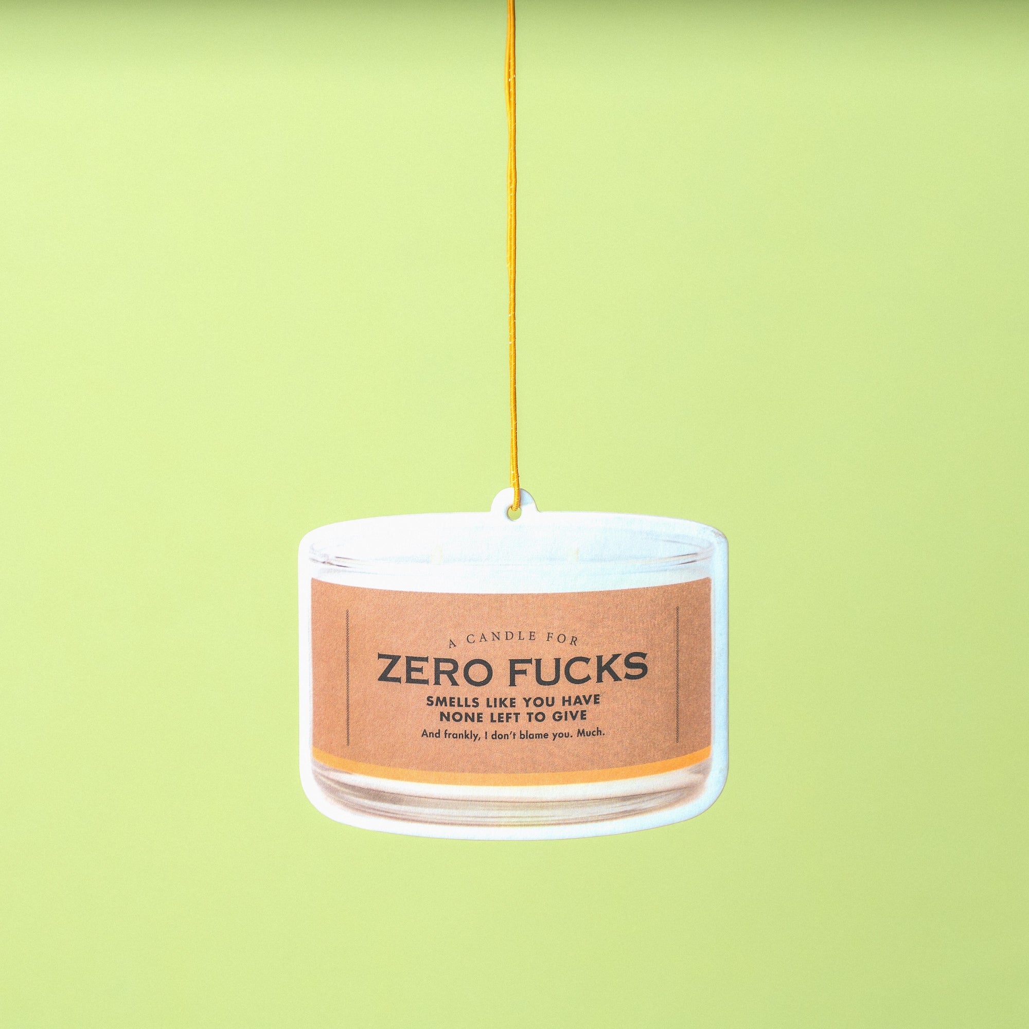 Zero Fucks Air Freshener