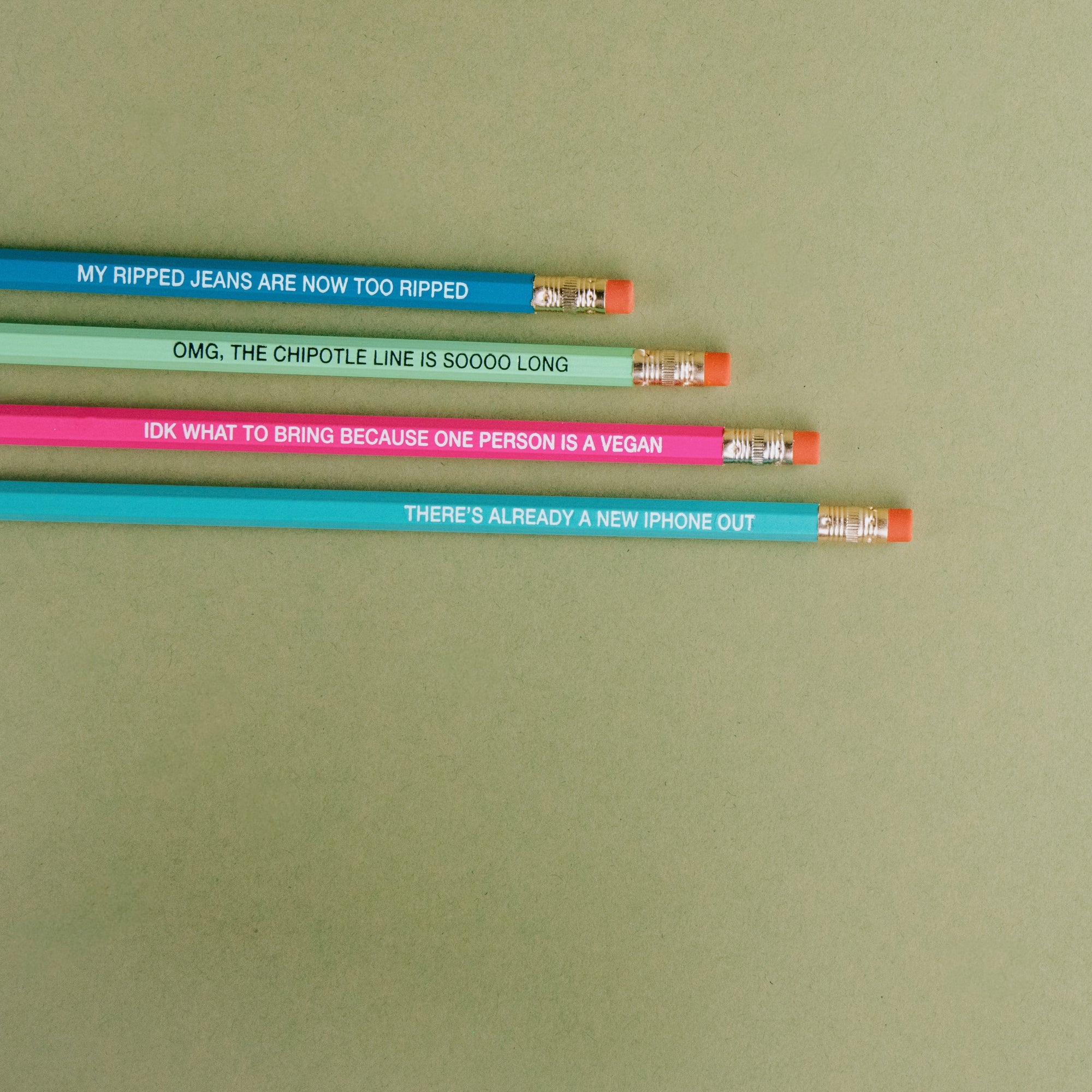 Pencils for First World Problems