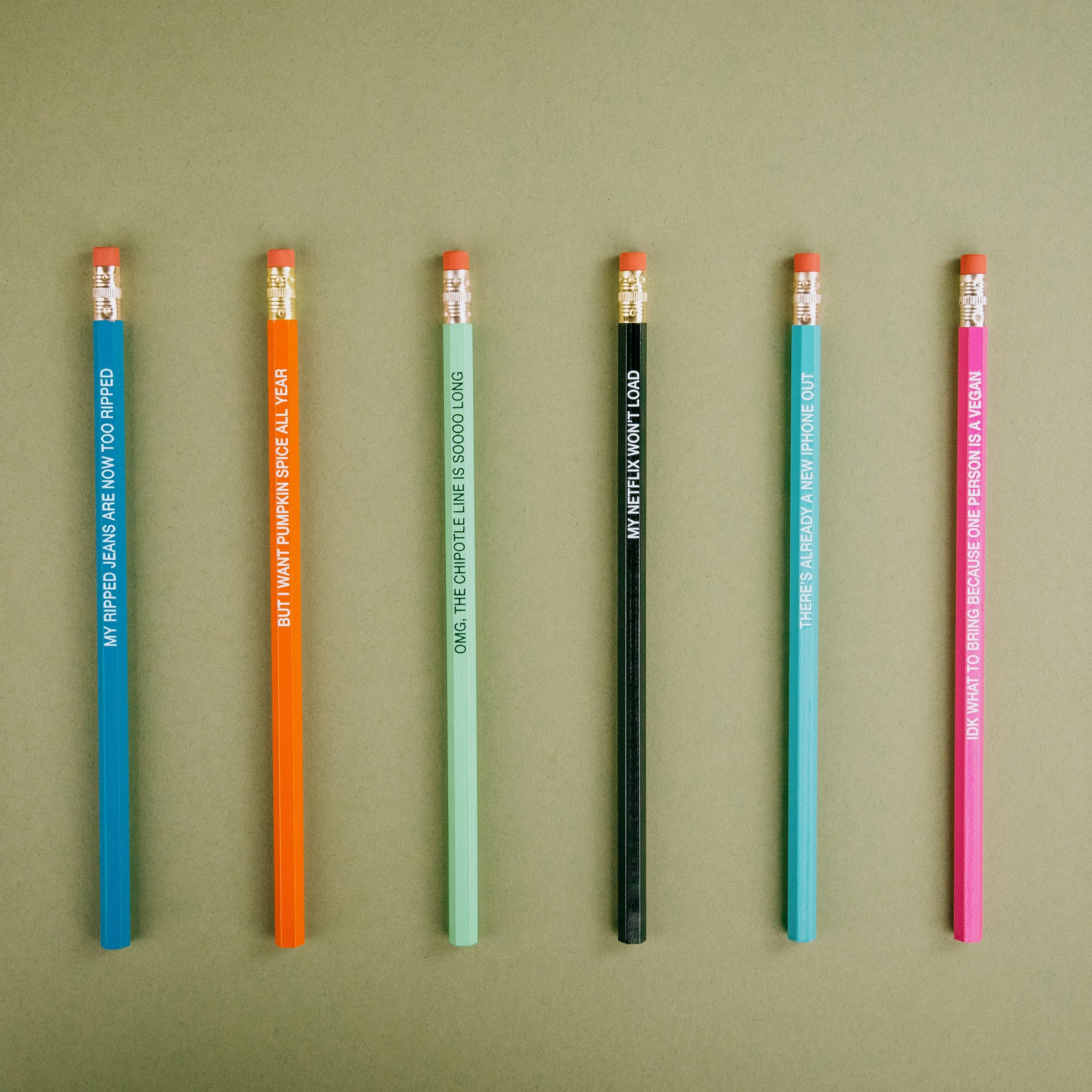 Pencils for First World Problems