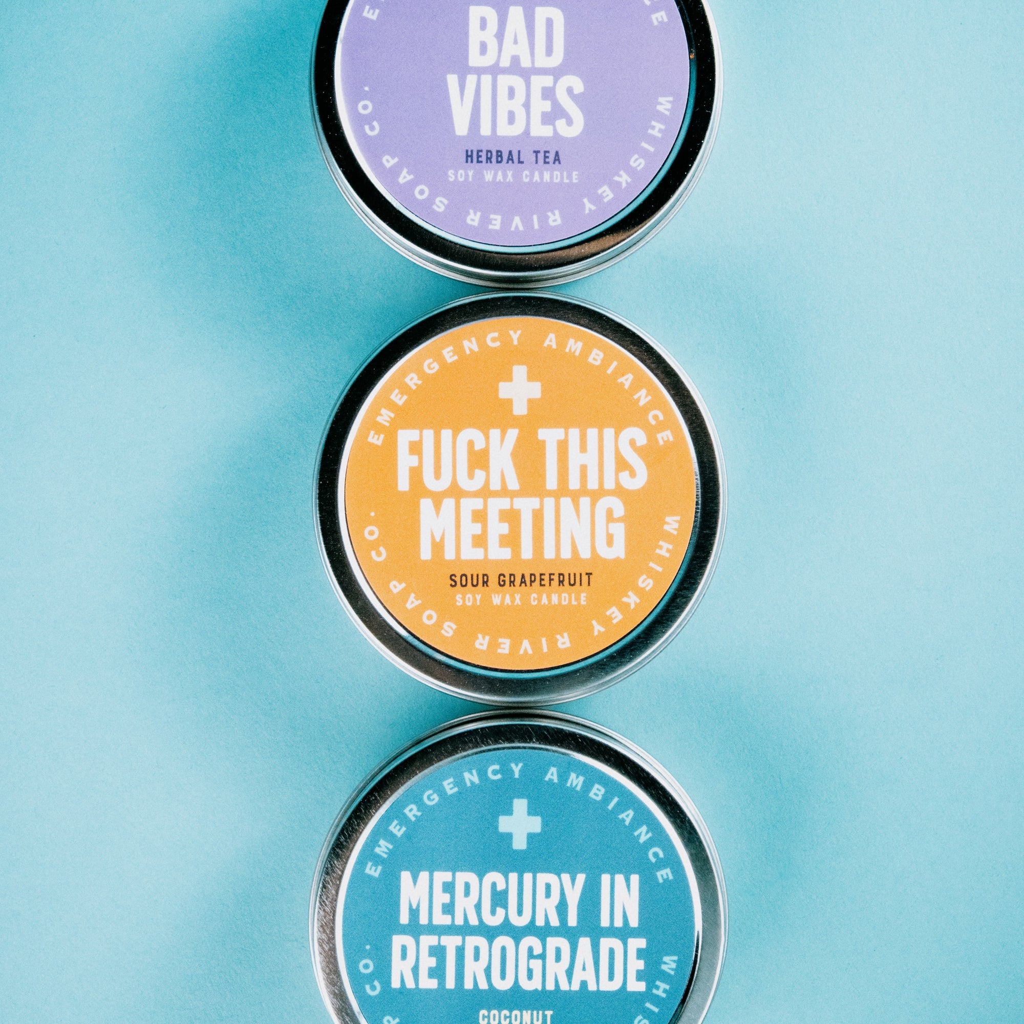 Fuck This Meeting Emergency Ambiance Travel Tin