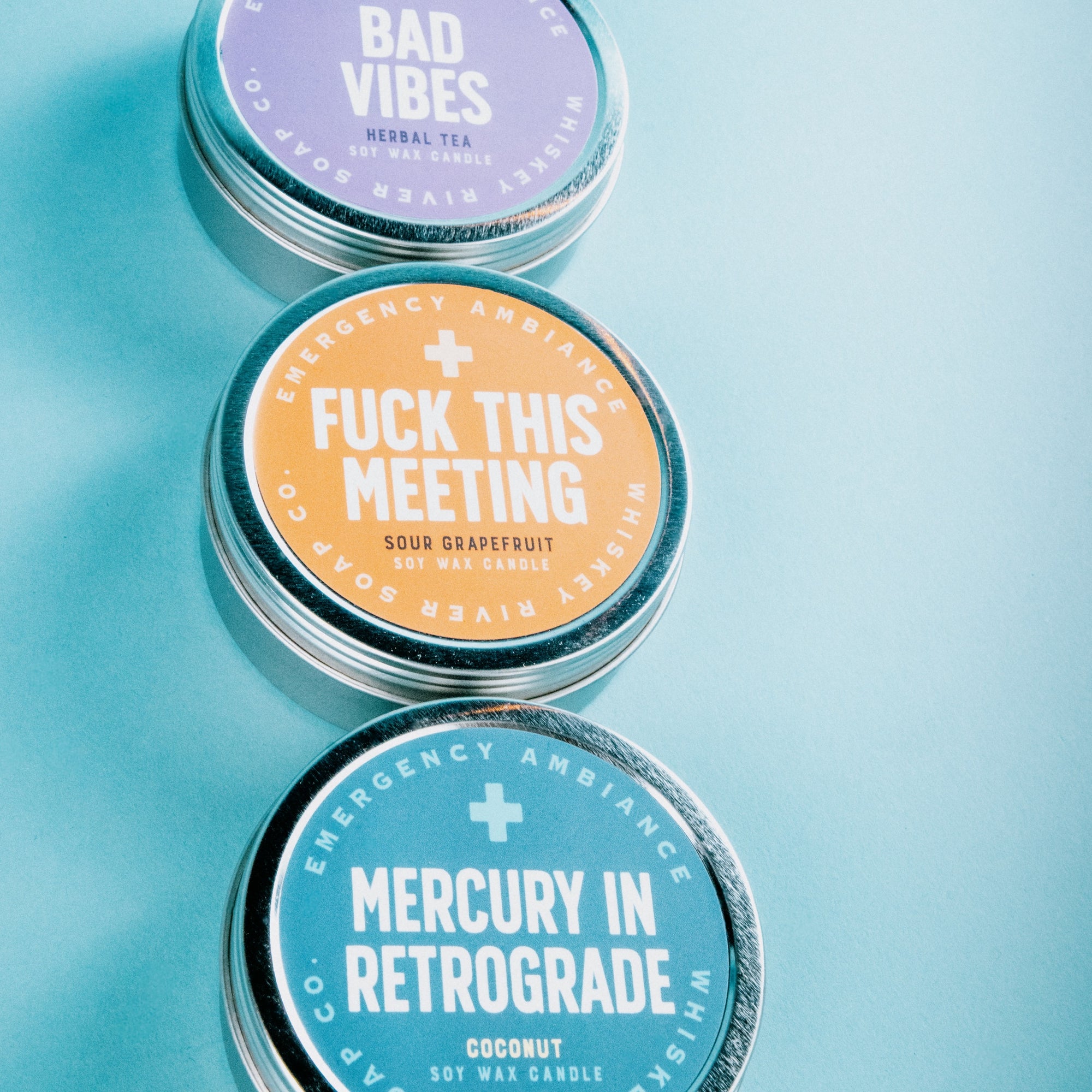 Fuck This Meeting Emergency Ambiance Travel Tin