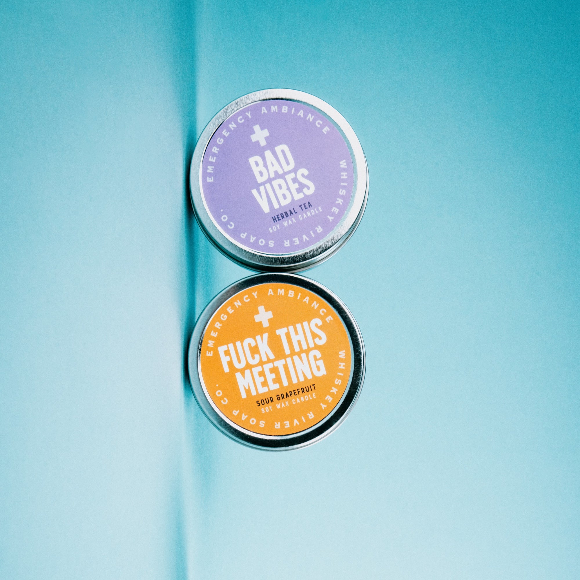 Bad Vibes Emergency Ambiance Travel Tin