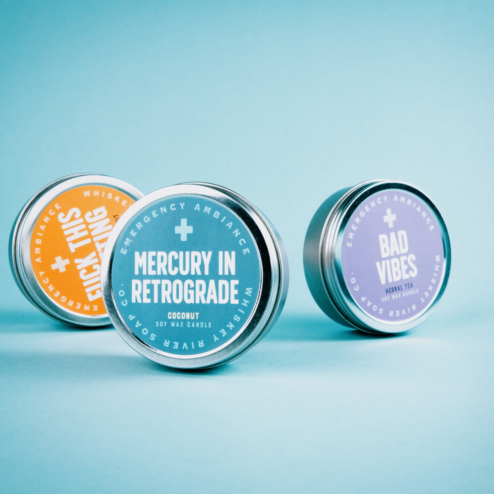 Bad Vibes Emergency Ambiance Travel Tin