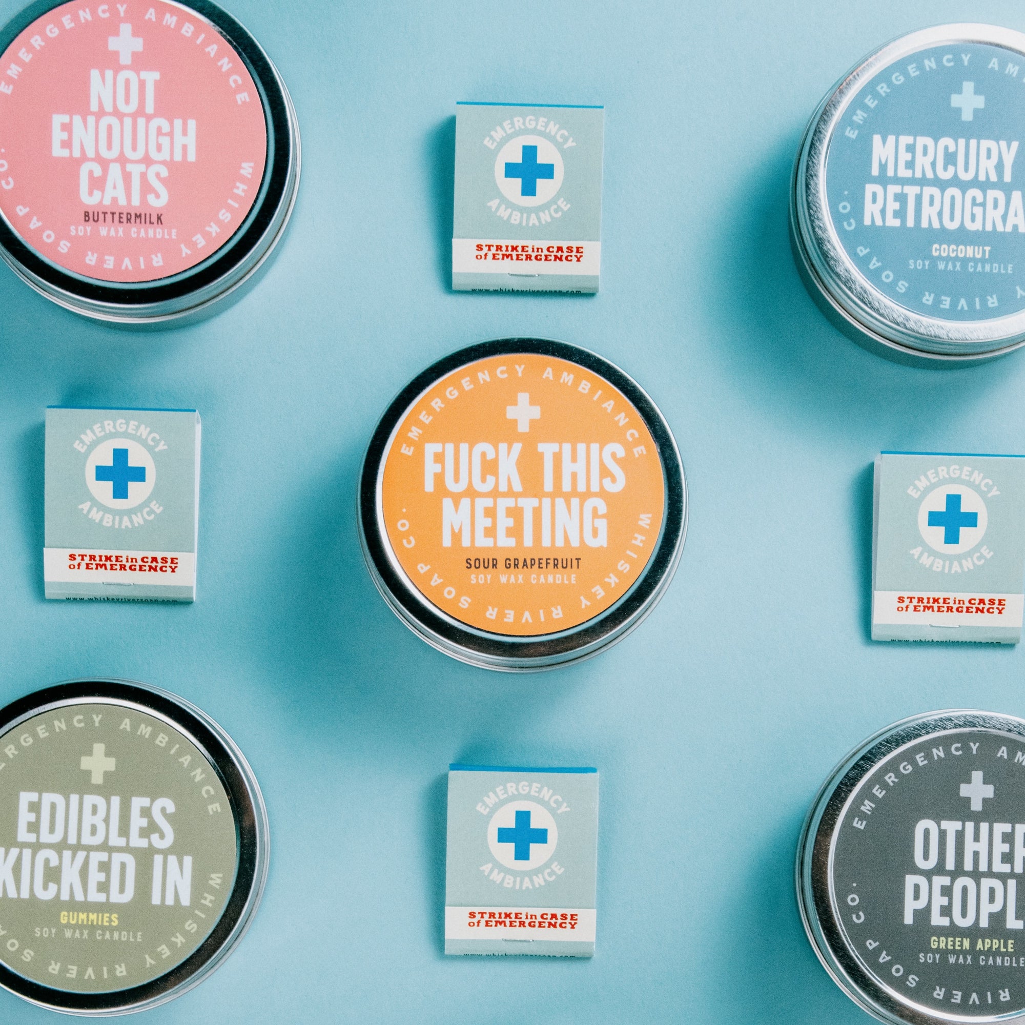 Fuck This Meeting Emergency Ambiance Travel Tin