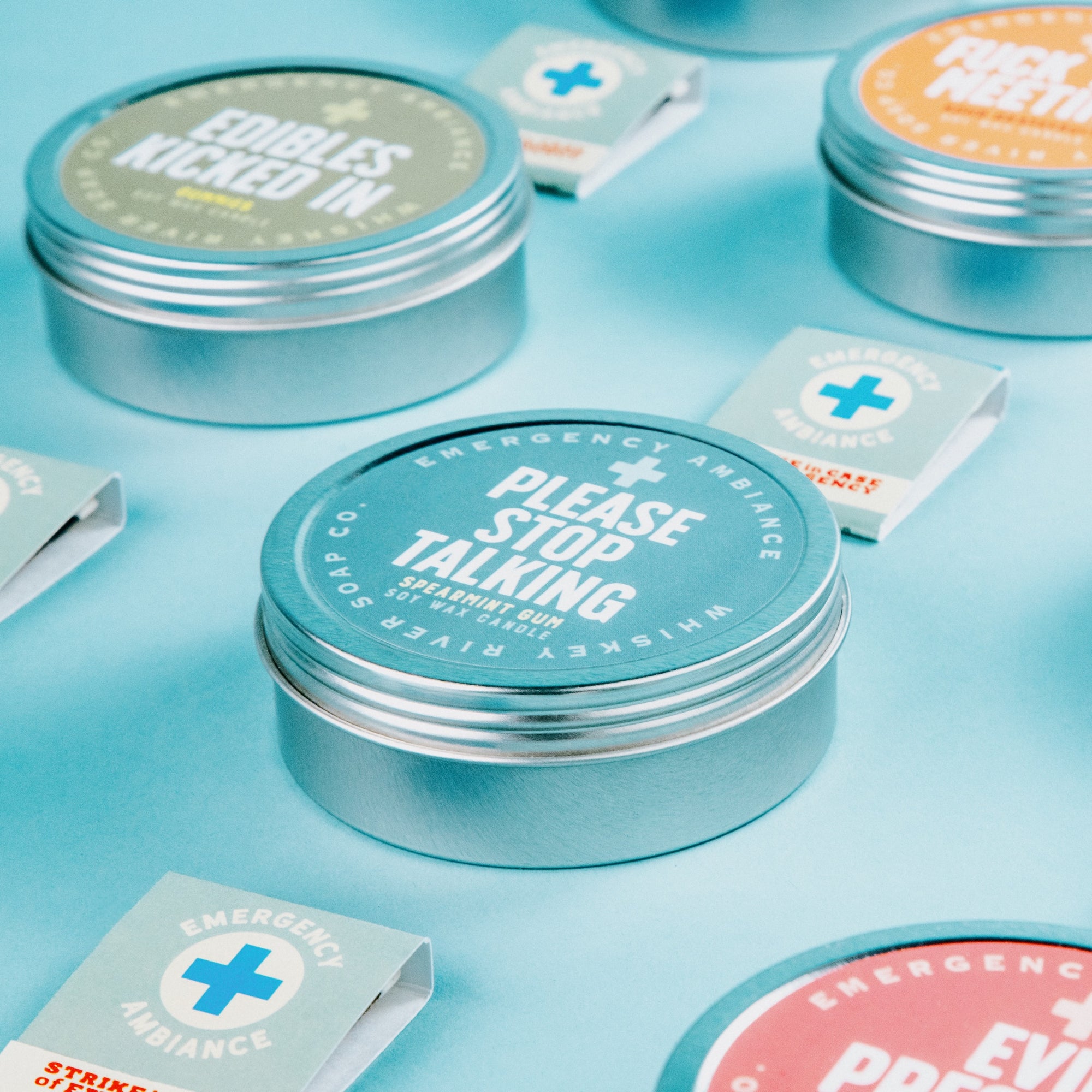 Edibles Kicked In Emergency Ambiance Travel Tin