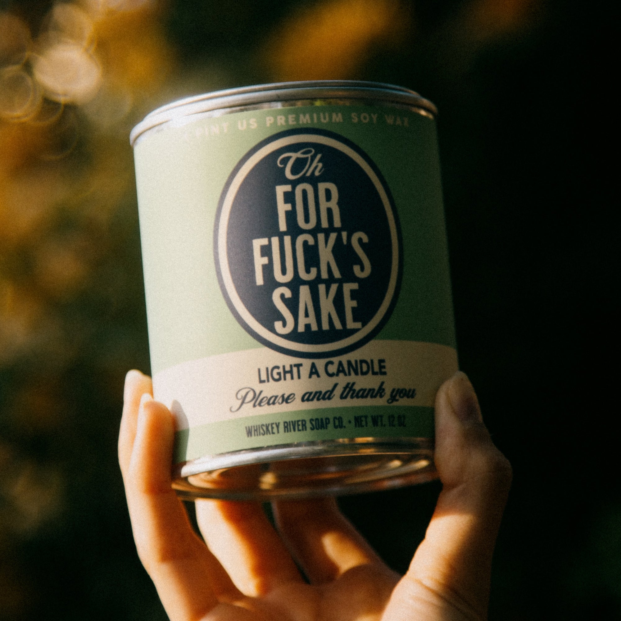 For Fuck's Sake Vintage Paint Can·dle