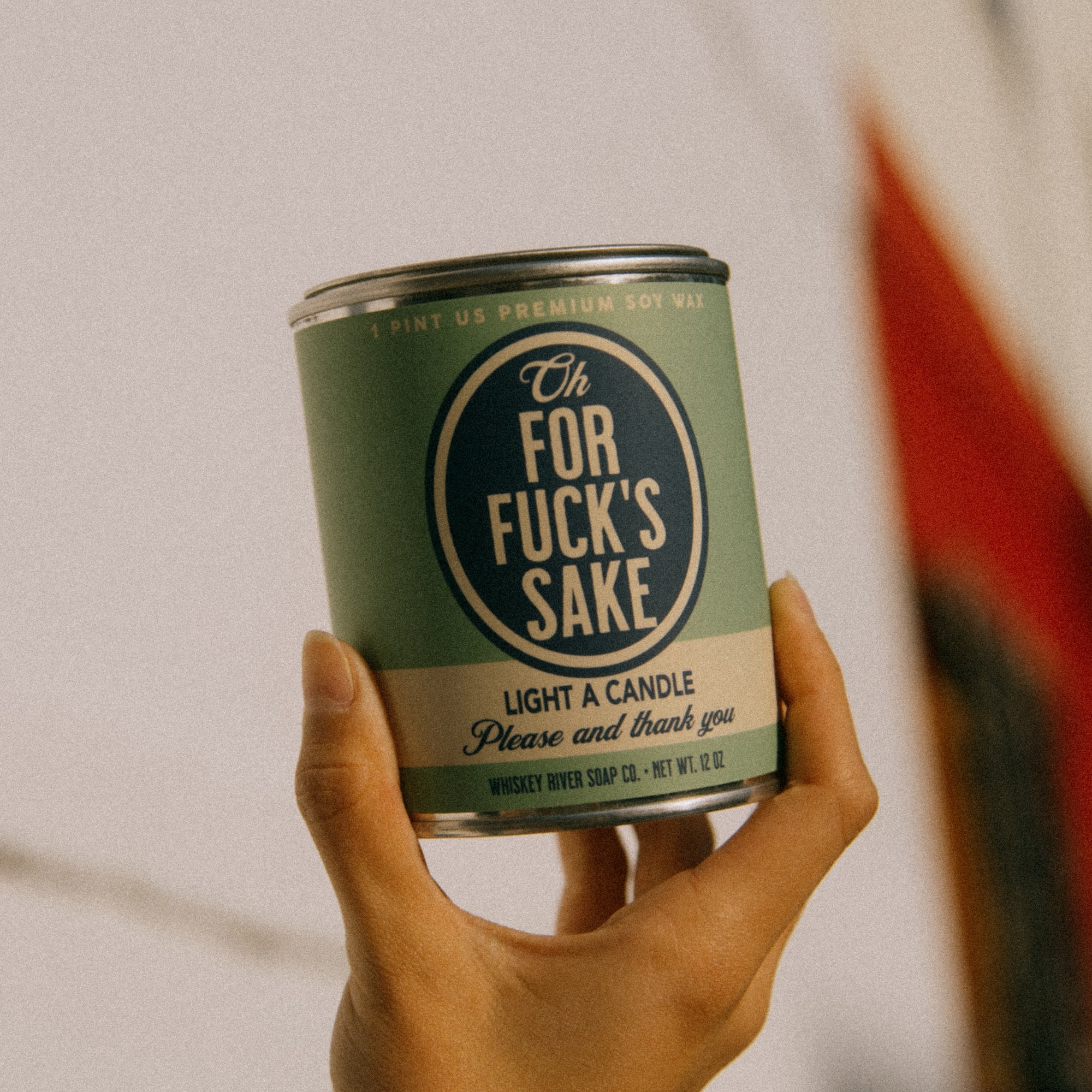 For Fuck's Sake Vintage Paint Can·dle