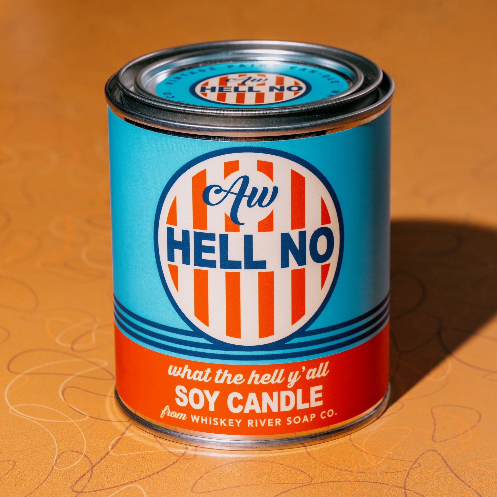 Aw Hell No Vintage Paint Can·dle