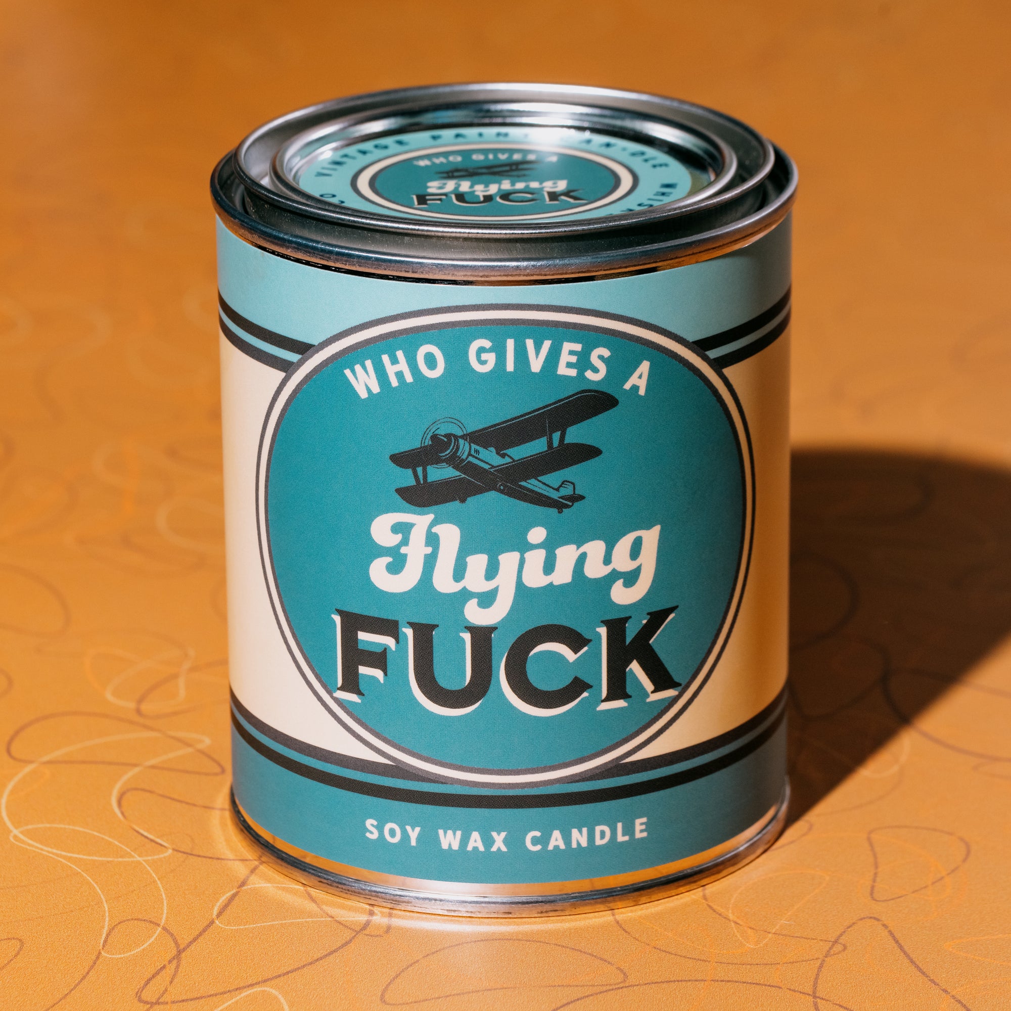 Who Gives a Flying Fuck? Vintage Paint Can·dle