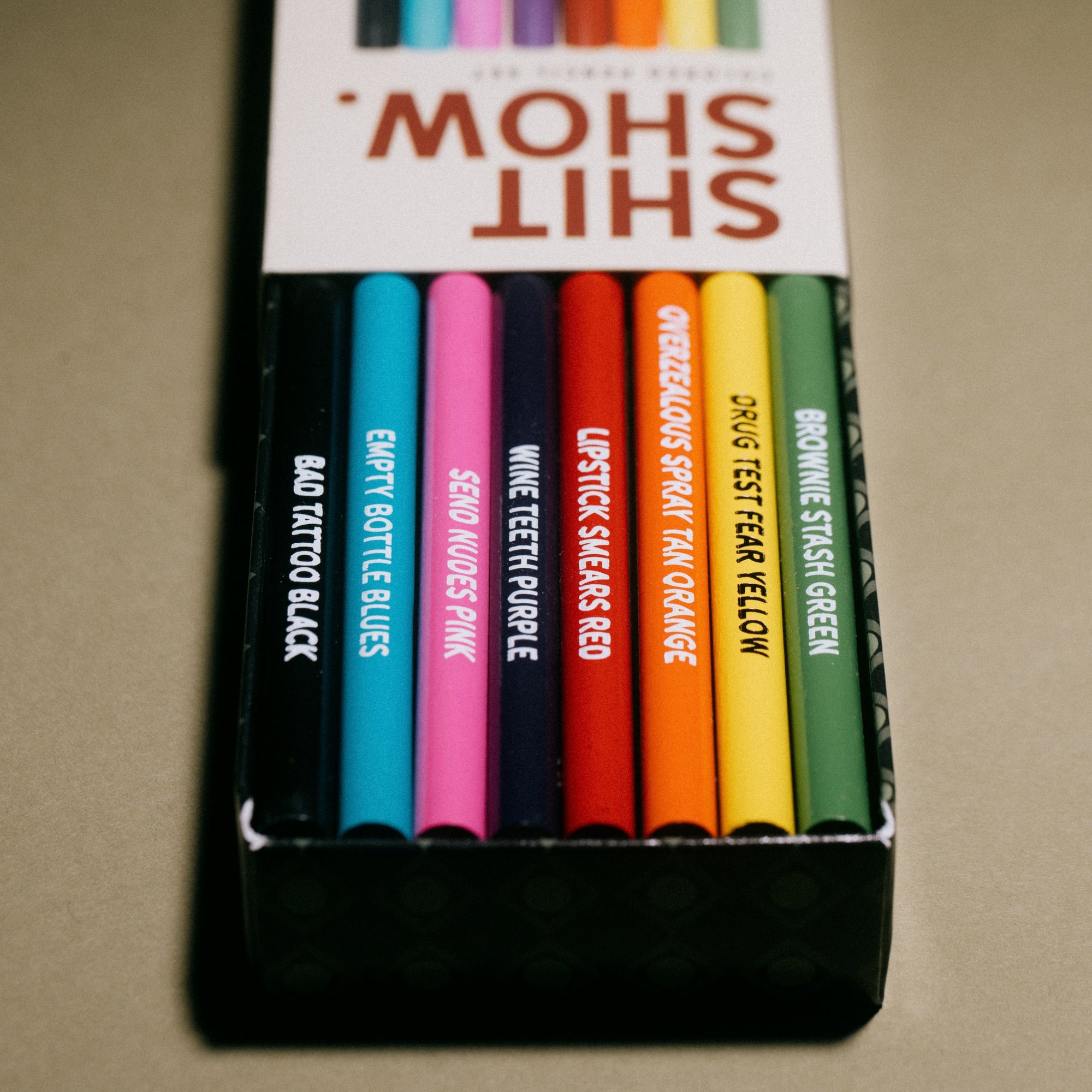 Shit Show Colored Pencils