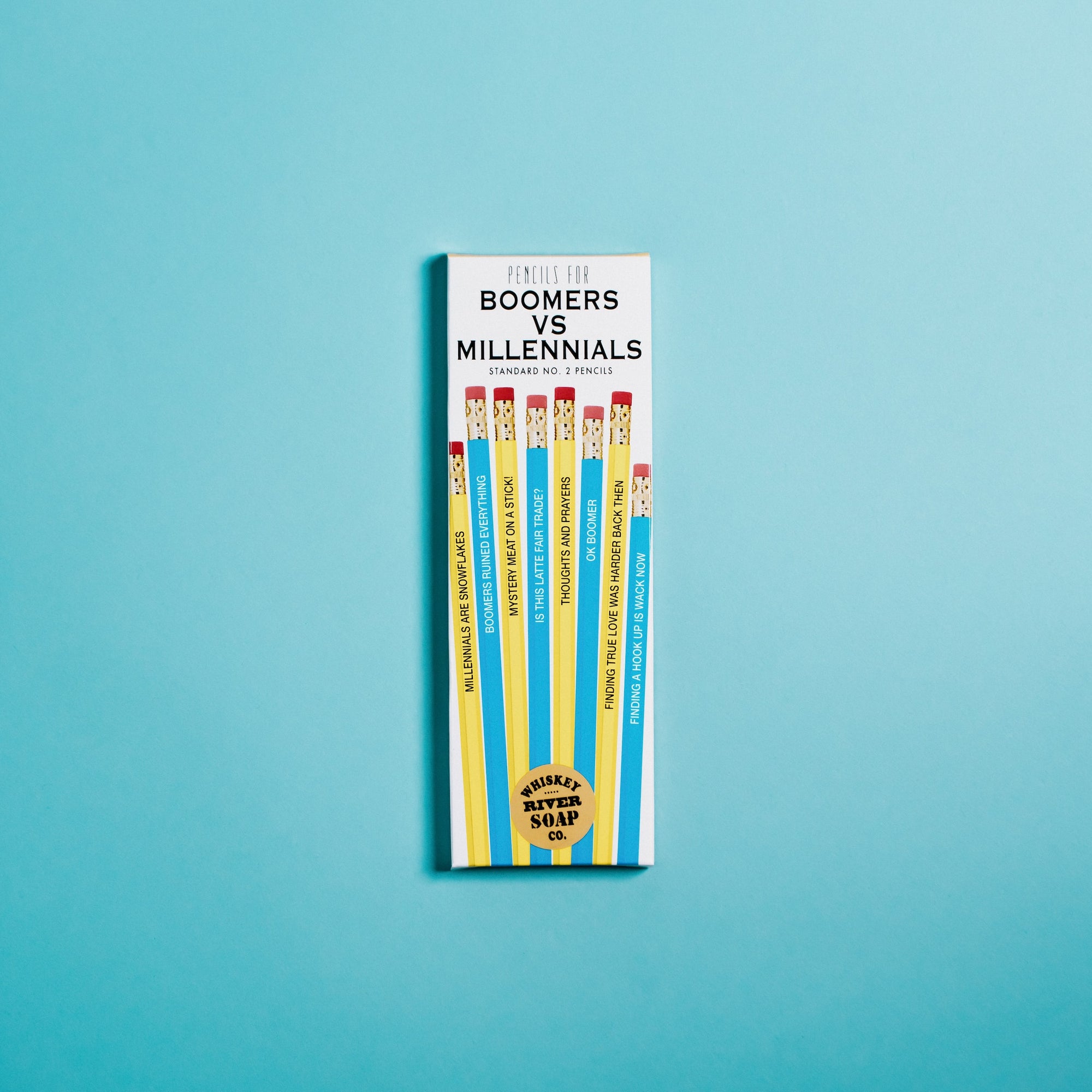 Pencils for Boomers Vs. Millennials