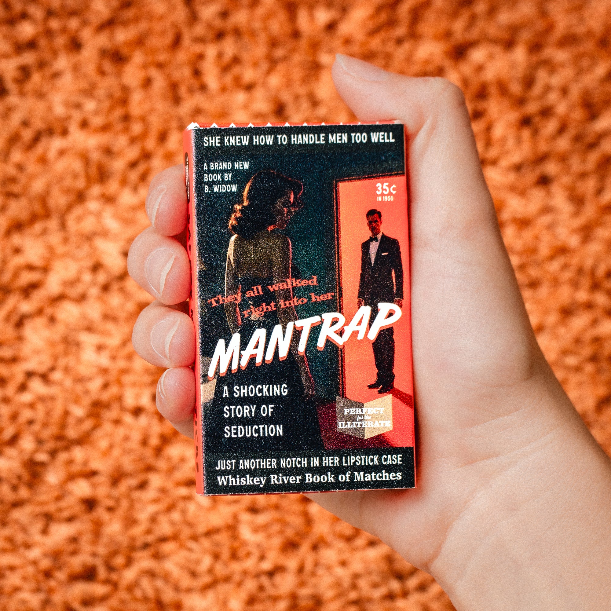 Mantrap Pulp Friction Match Book