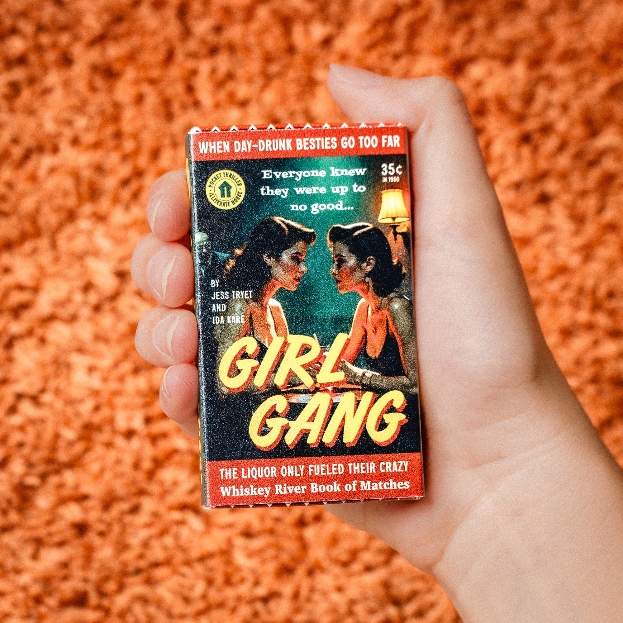 Girl Gang Pulp Friction Match Book
