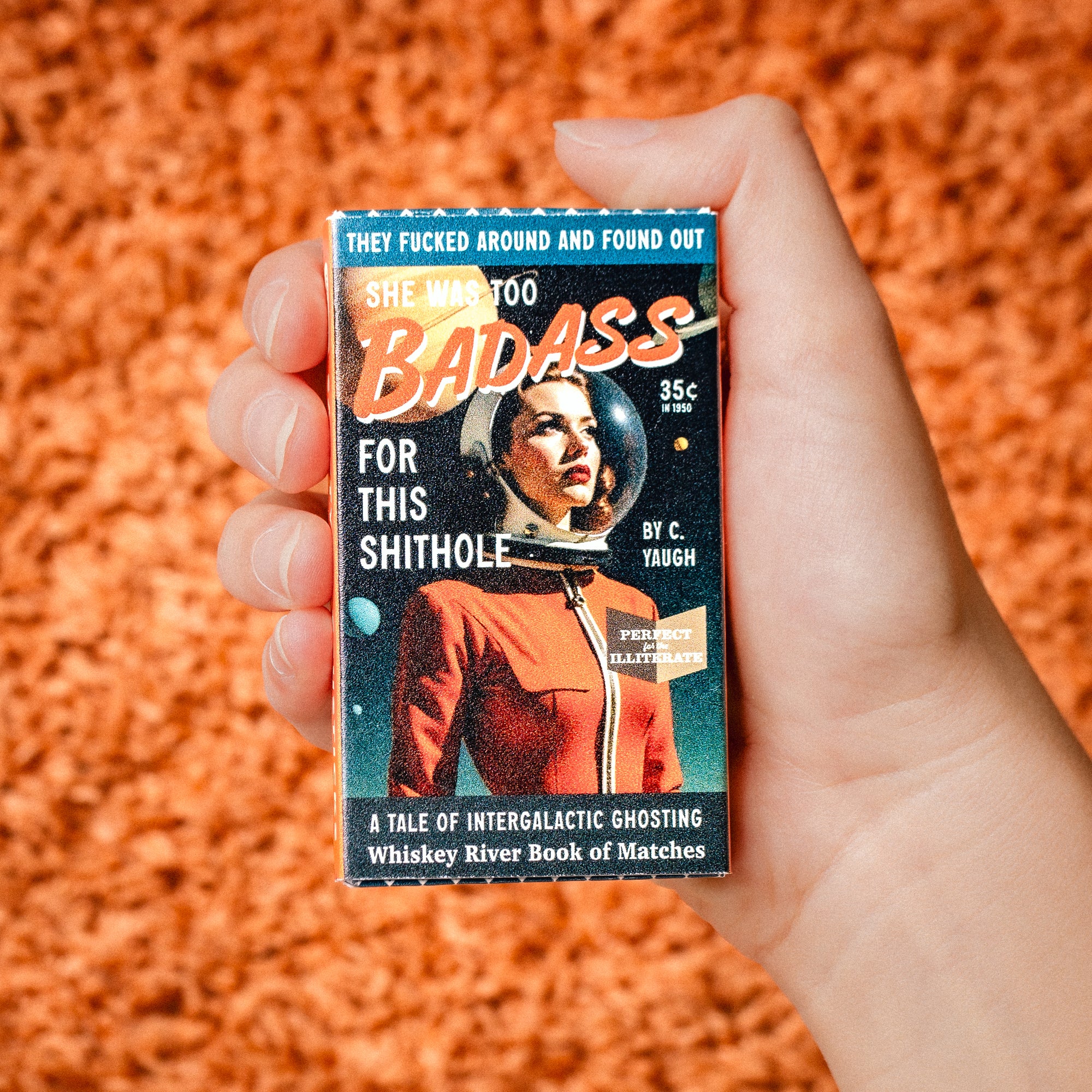 Badass Pulp Friction Match Book