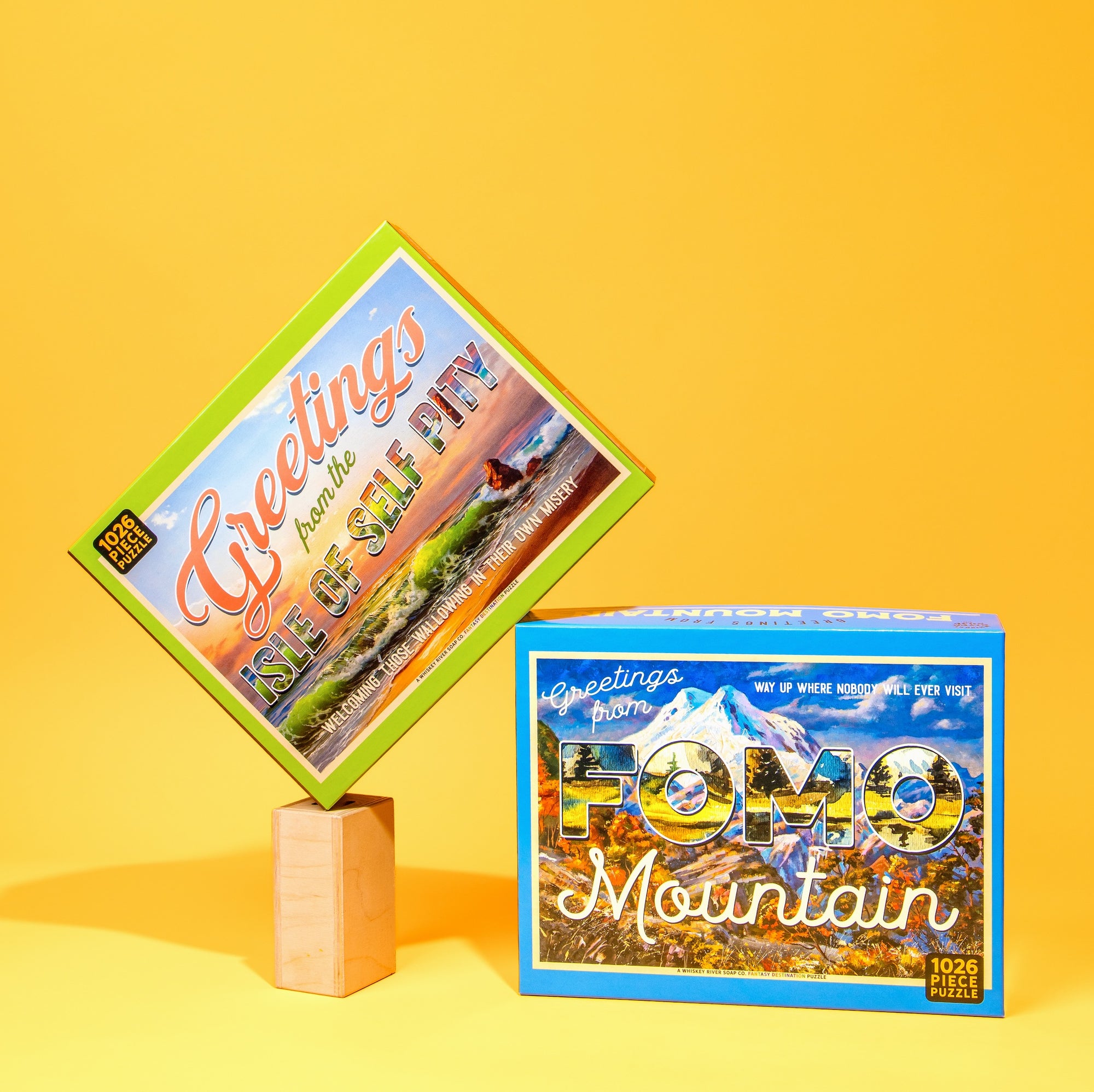 Greetings from The Isle of Self Pity Puzzle