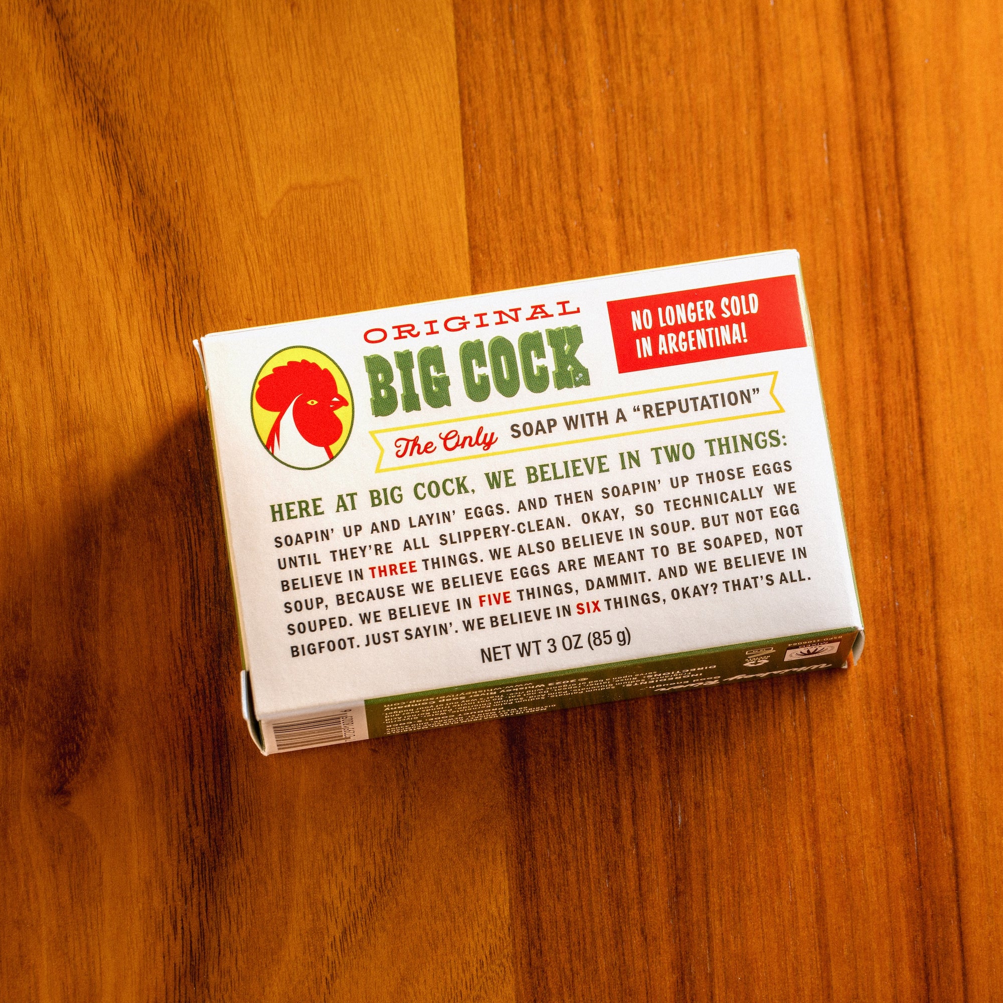 Big Cock Boxed Bar Soap