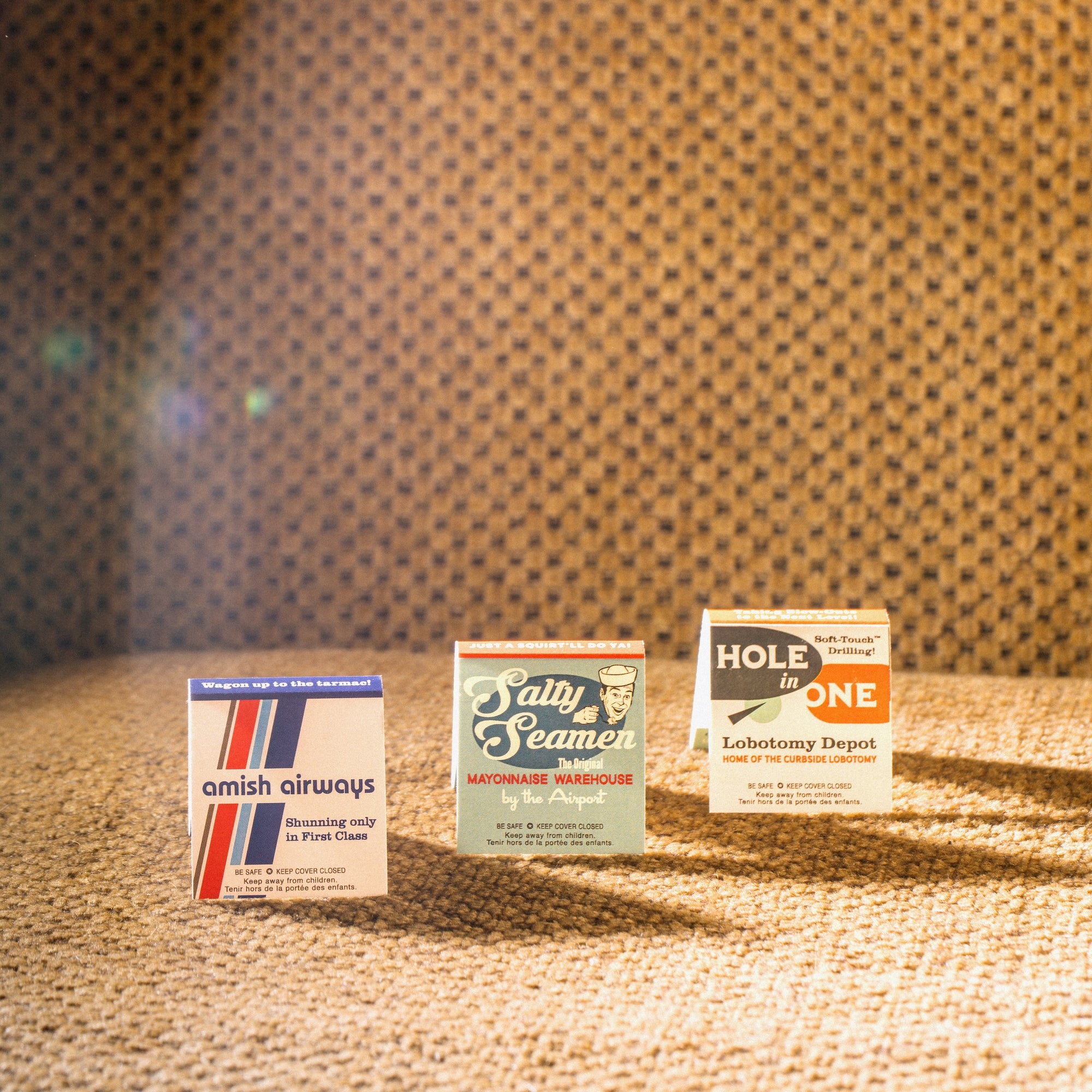 Old School Matchbooks Variety Pack: Salty Seamen