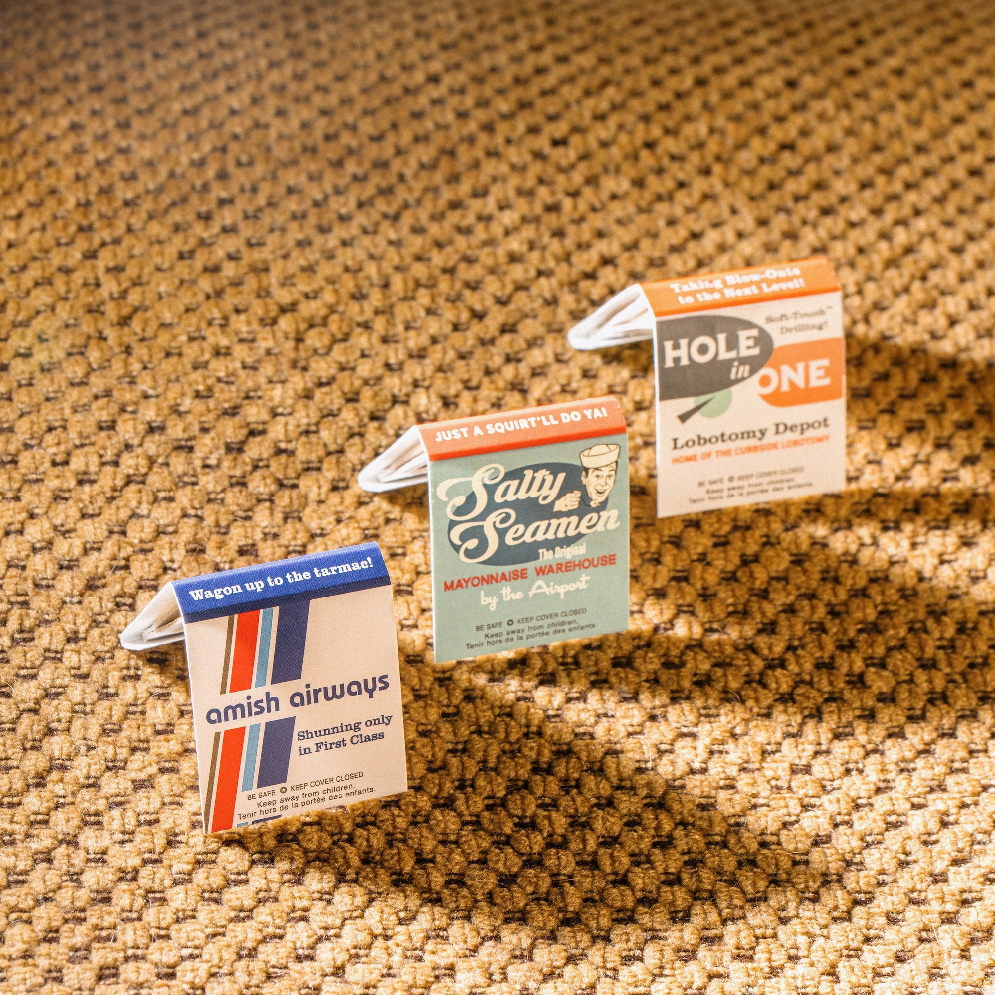 Old School Matchbooks Variety Pack: Salty Seamen