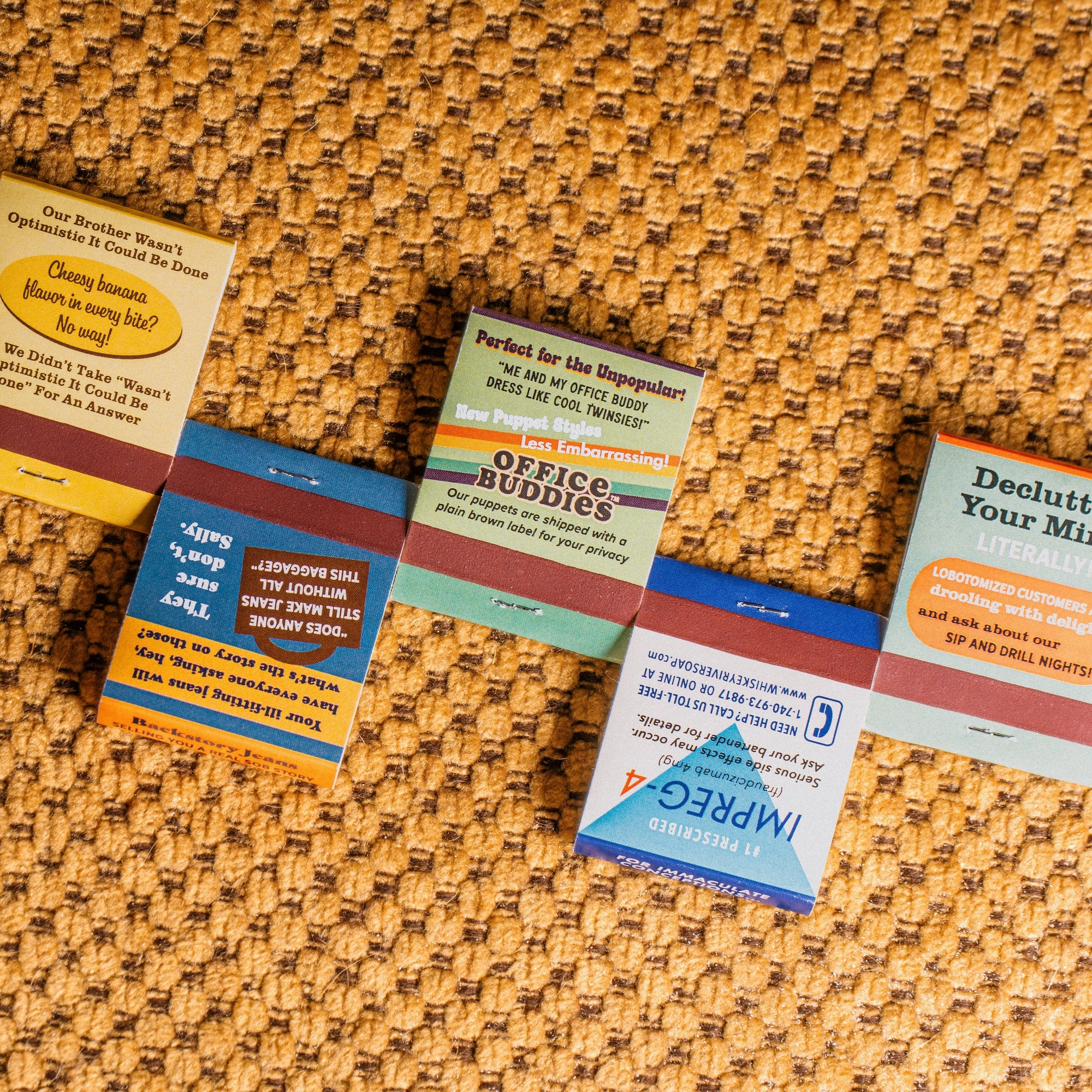 Old School Matchbooks Variety Pack: Amish Airways