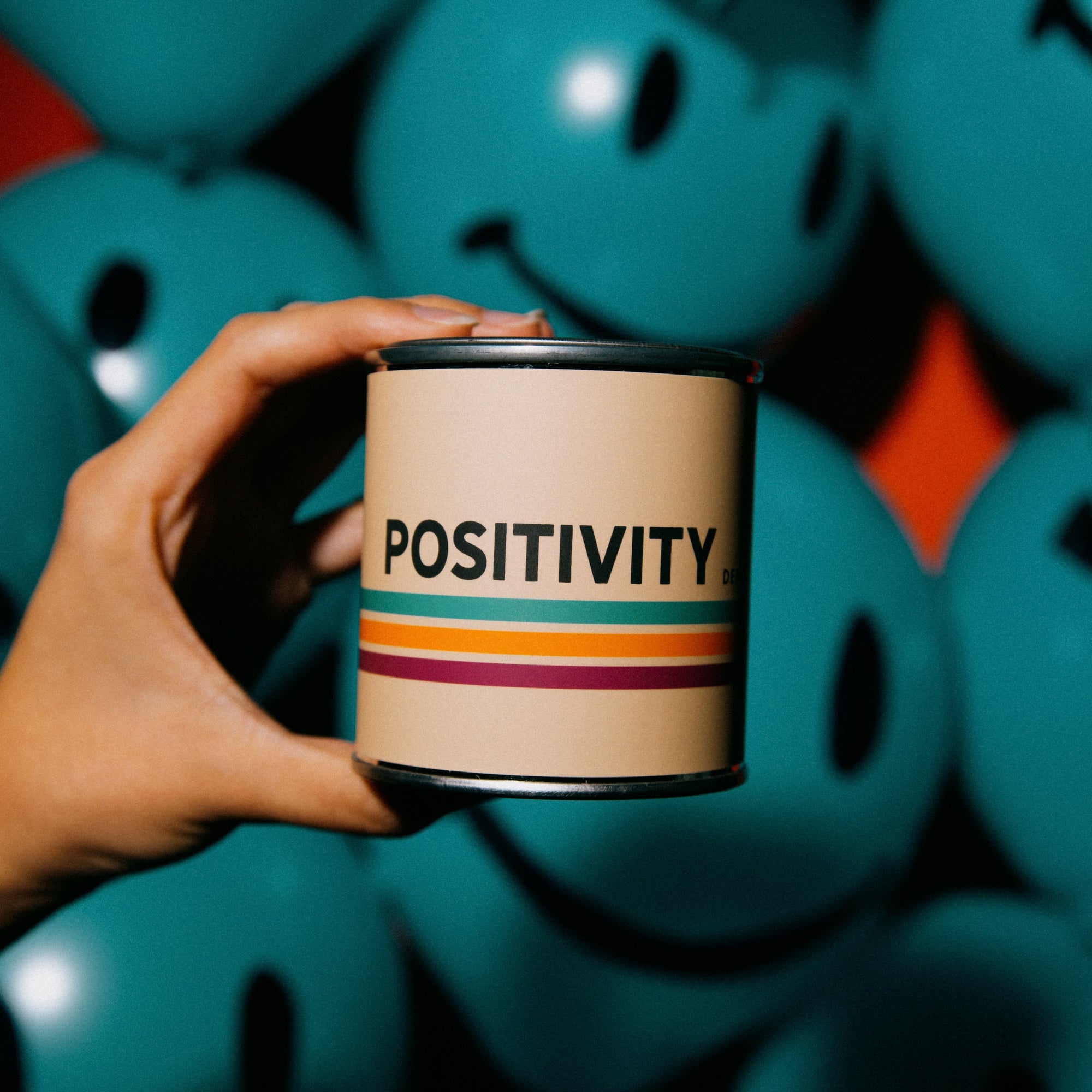 Positivity Retro Stripe