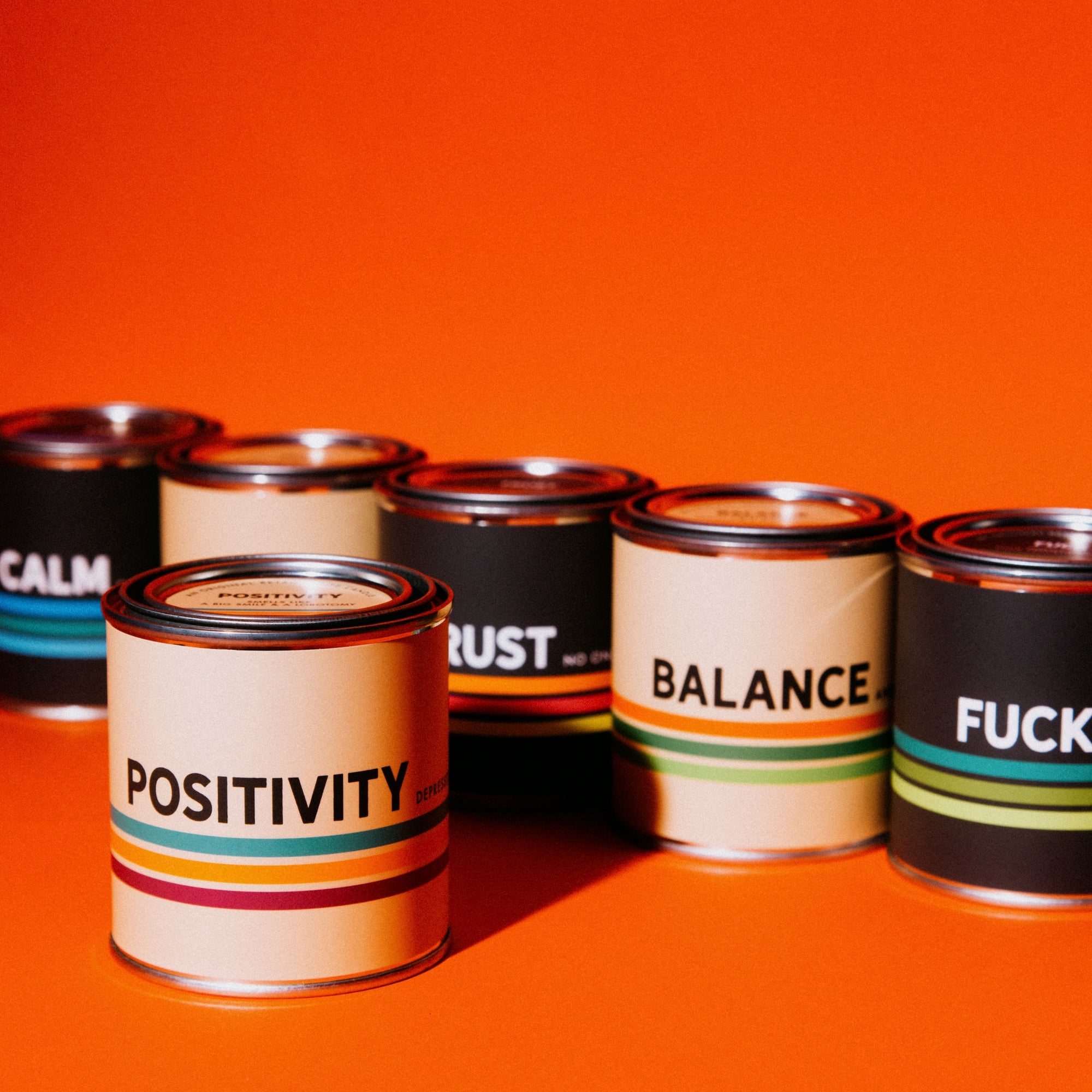 Positivity Retro Stripe