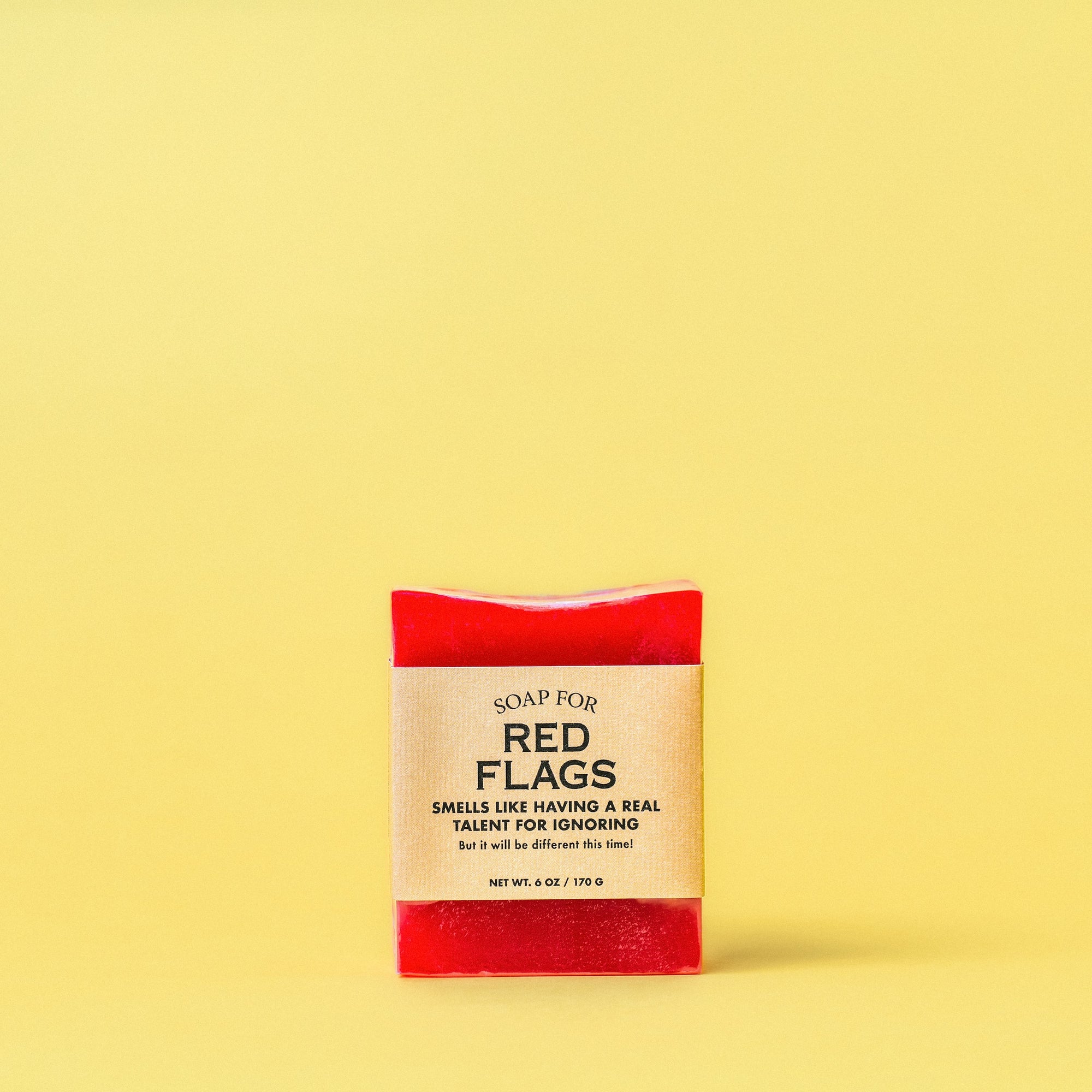 Soap for Red Flags