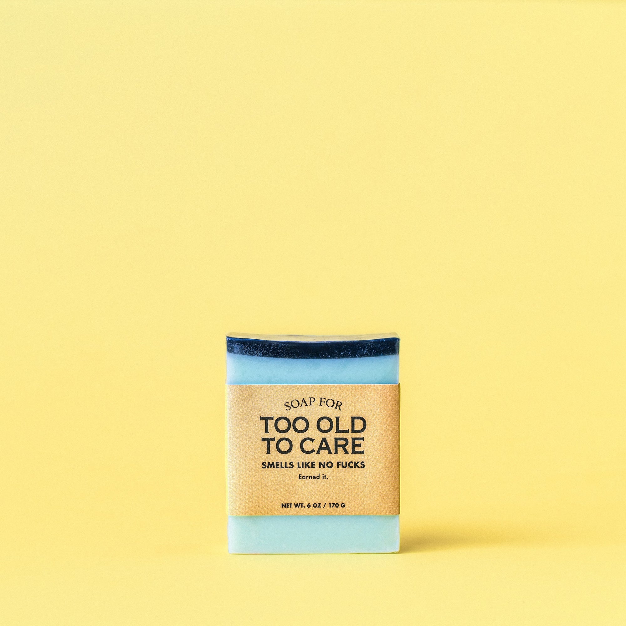 Soap for Too Old to Care