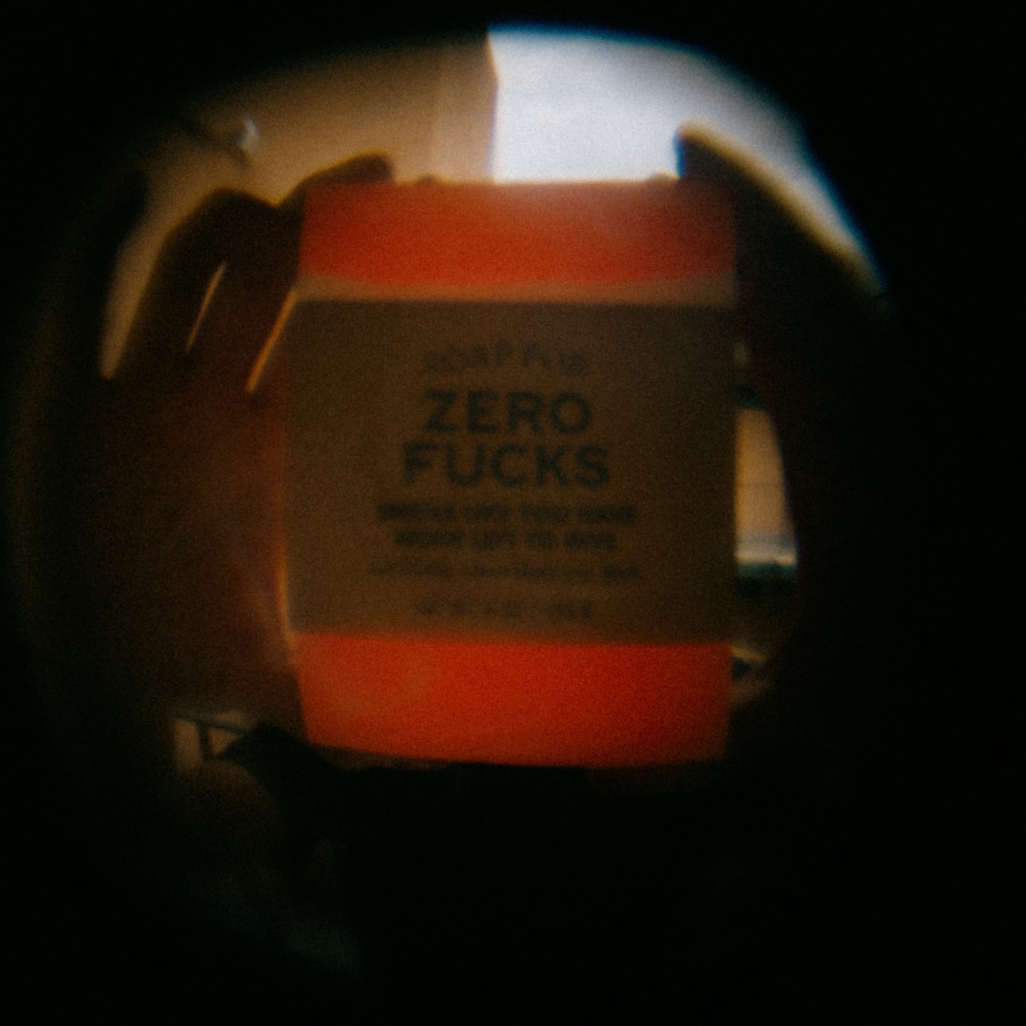 Soap for Zero Fucks