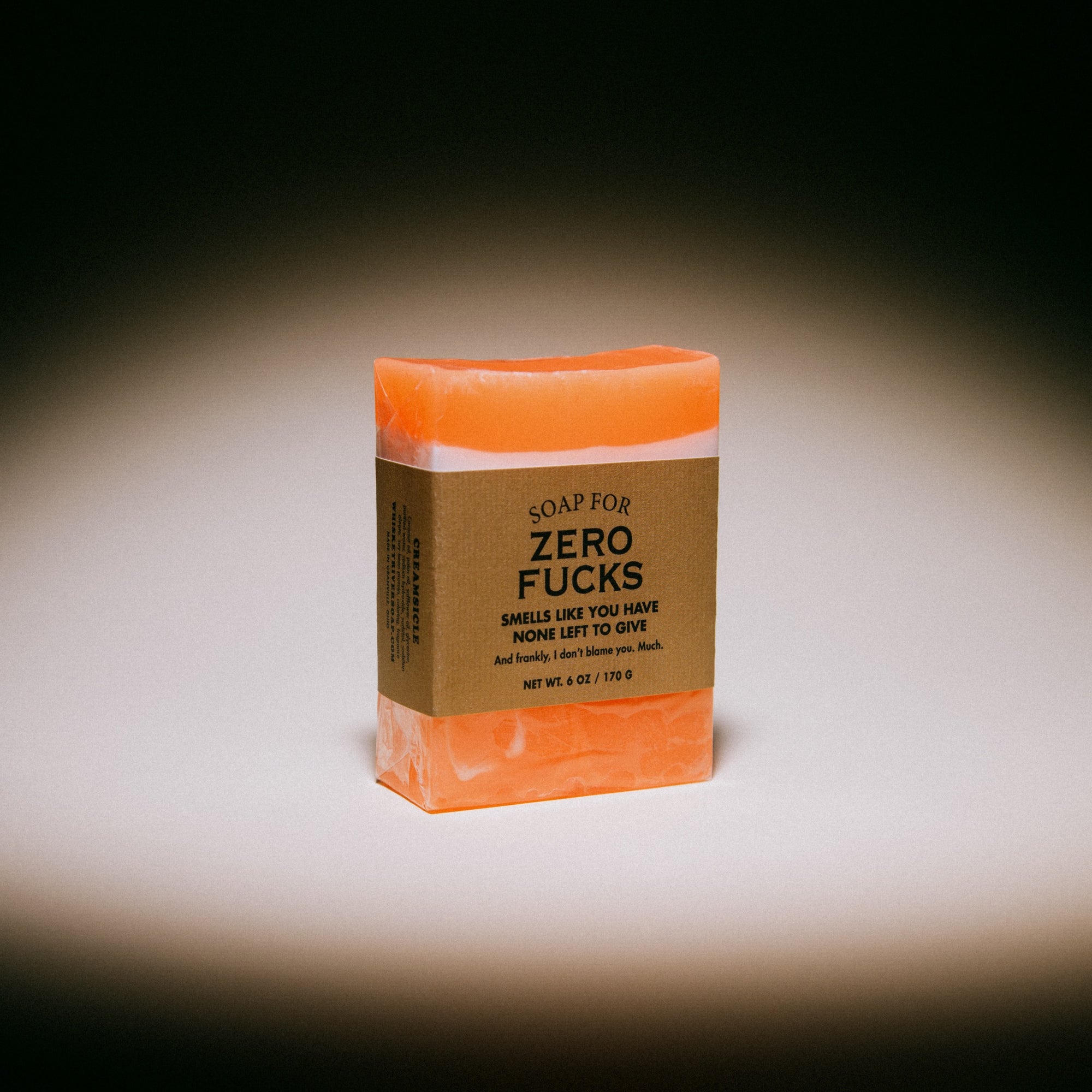 Soap for Zero Fucks