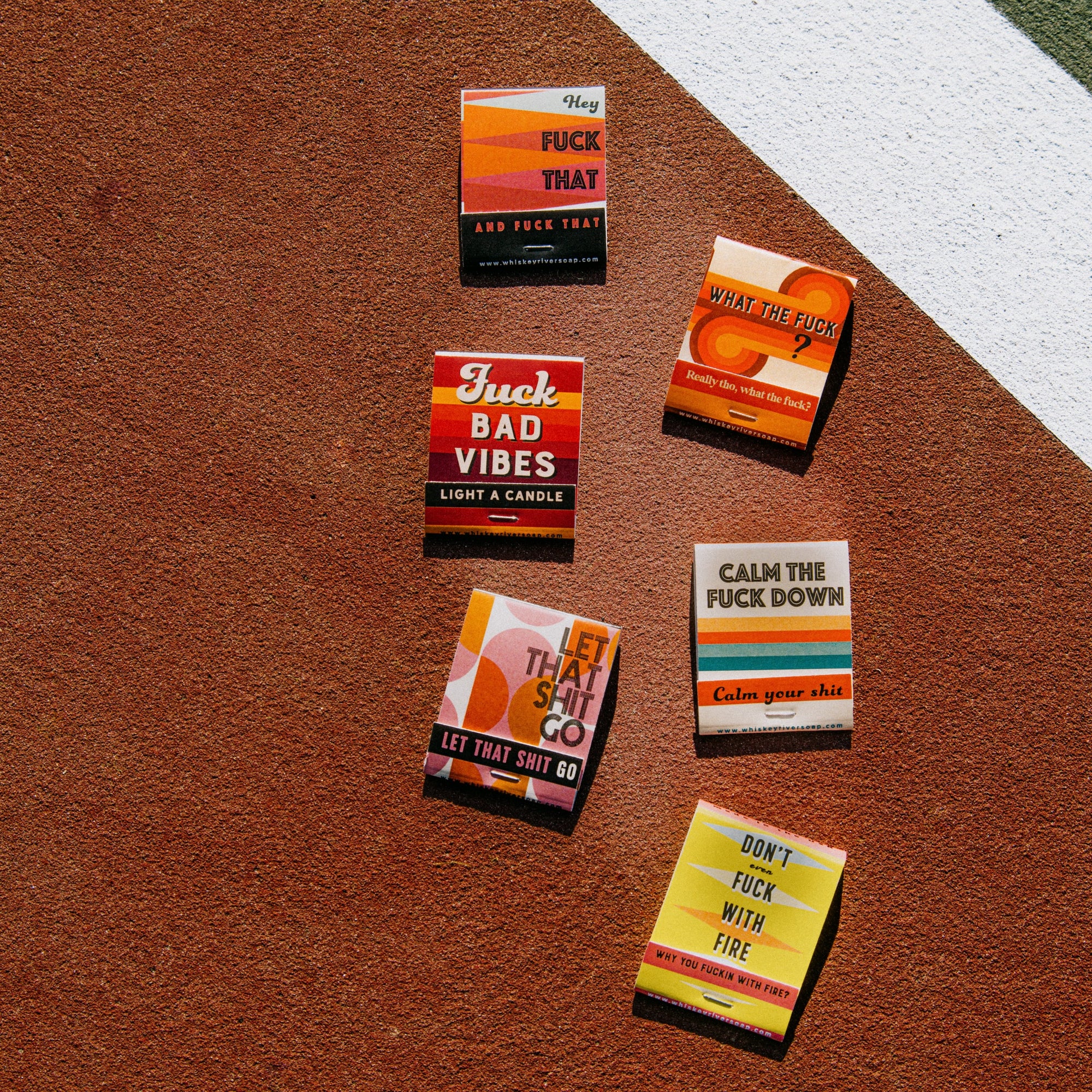 Old School Matchbooks Full Set: WTF