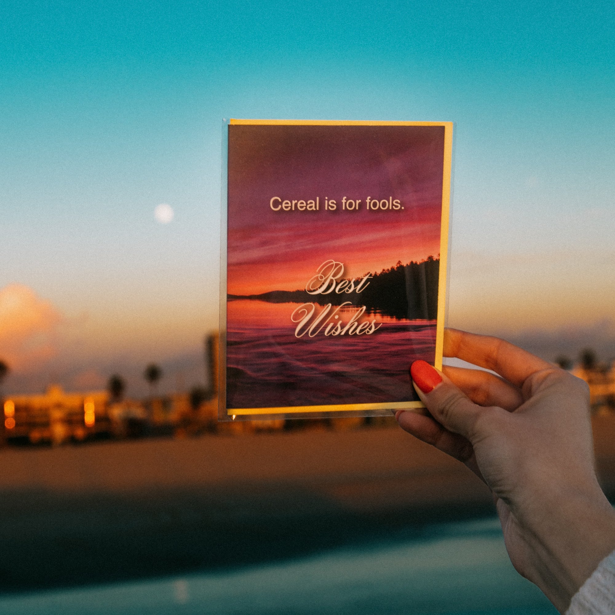 Cereal Greeting Card