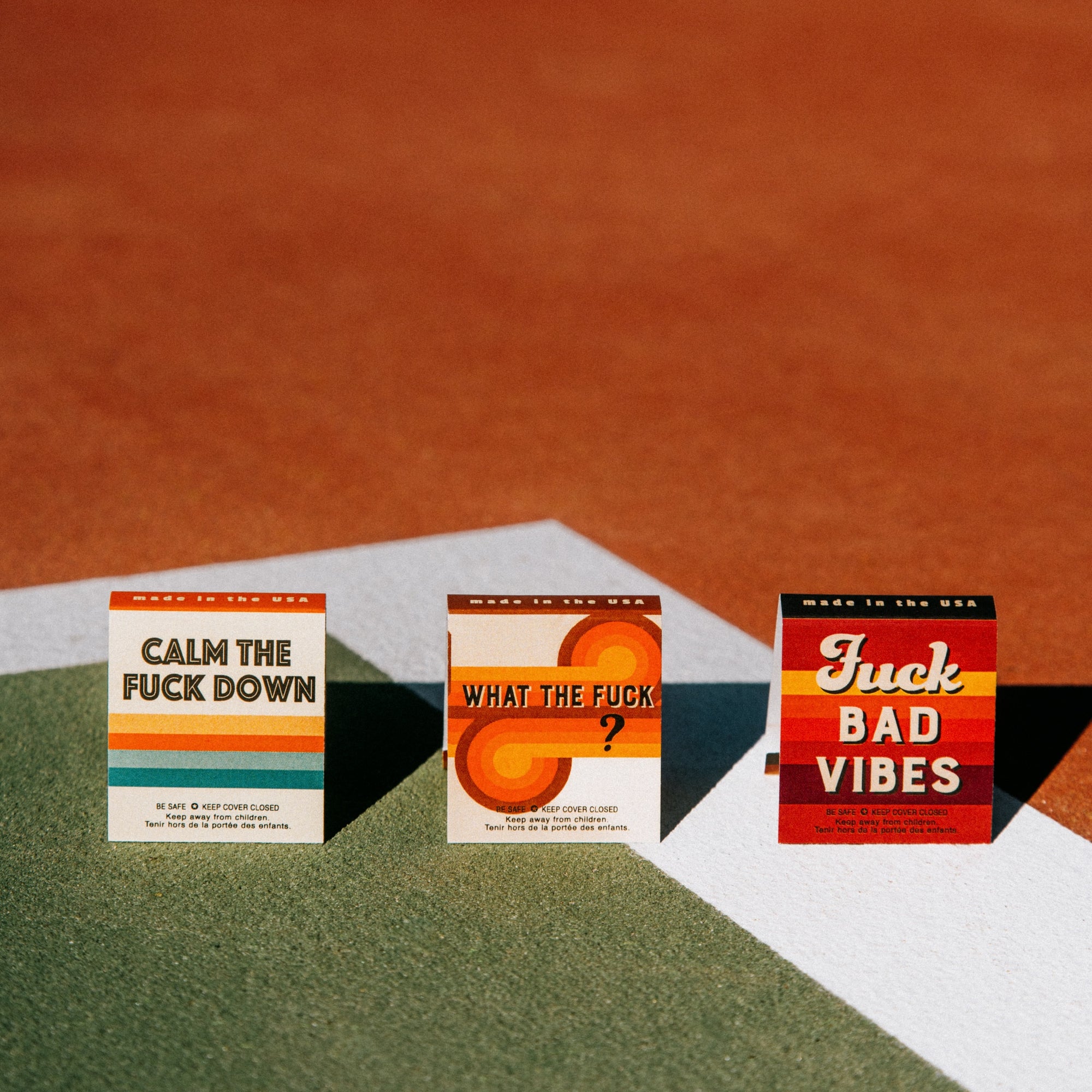 Old School Matchbooks Full Set: WTF