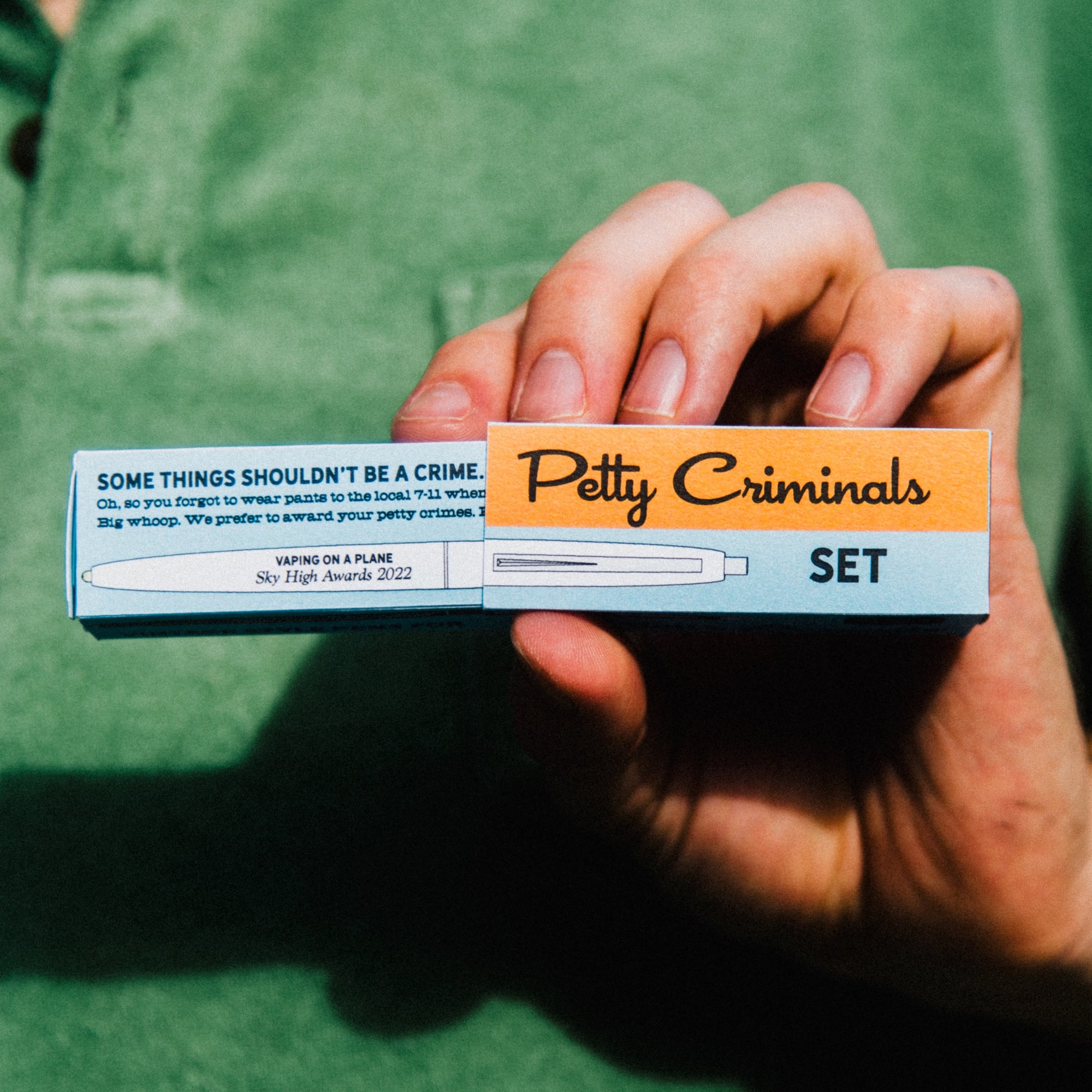 Petty Criminals Awards Pen Set