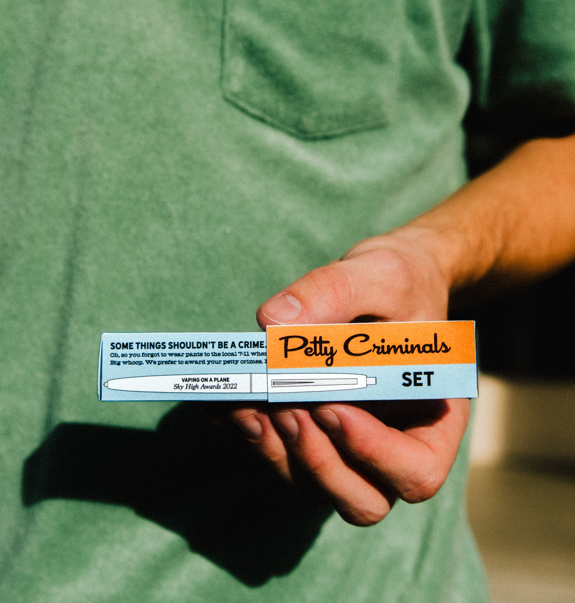 Petty Criminals Awards Pen Set