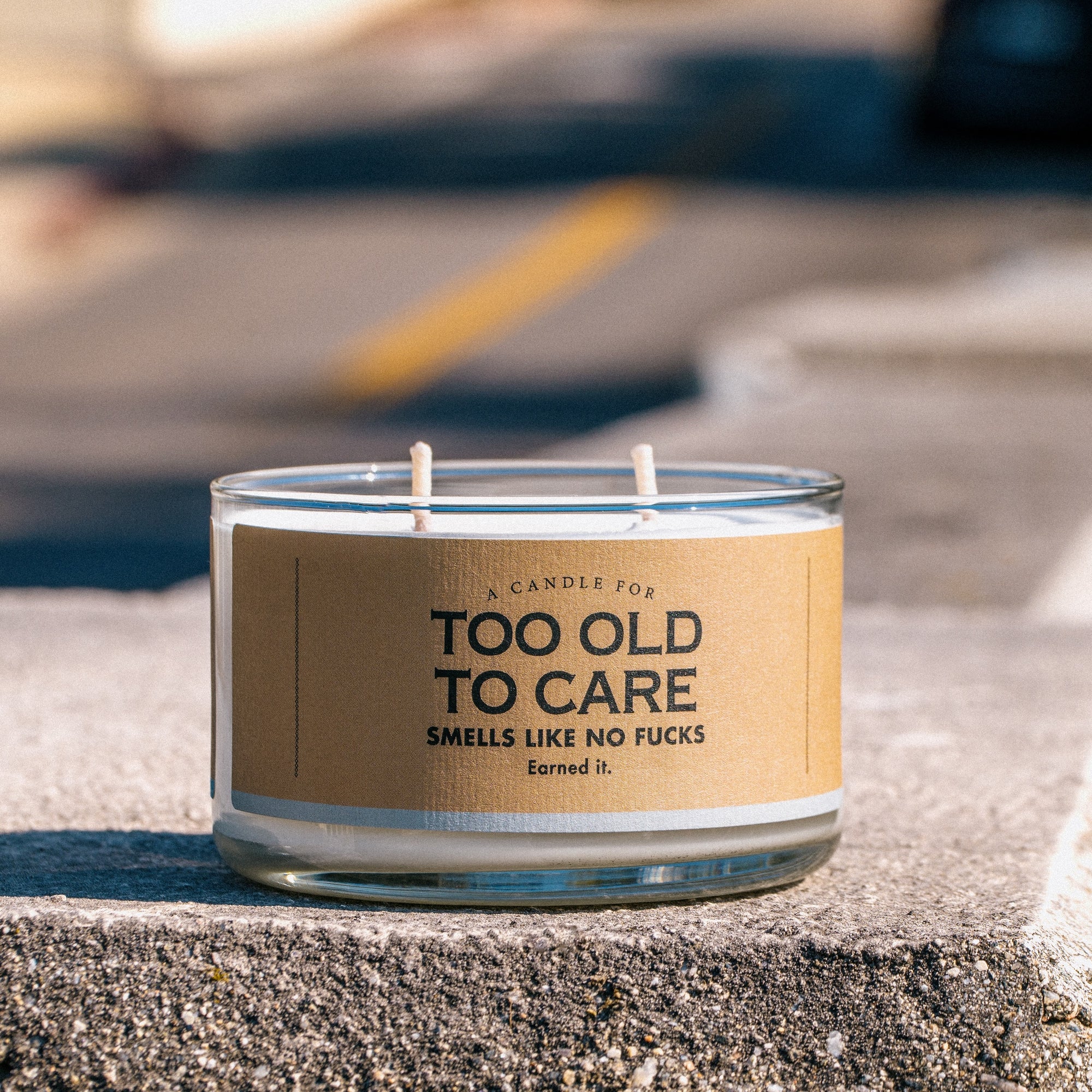A Candle for Too Old to Care