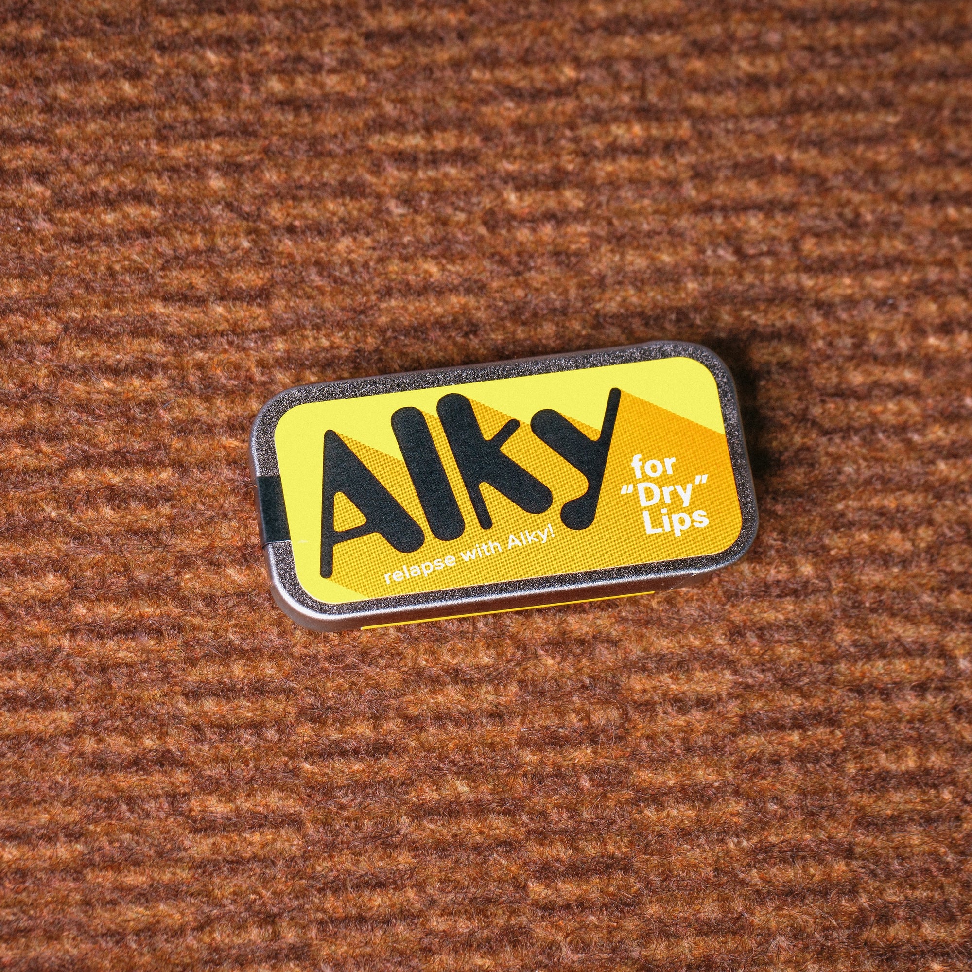 "Alky" Old School Lip Balm Tin