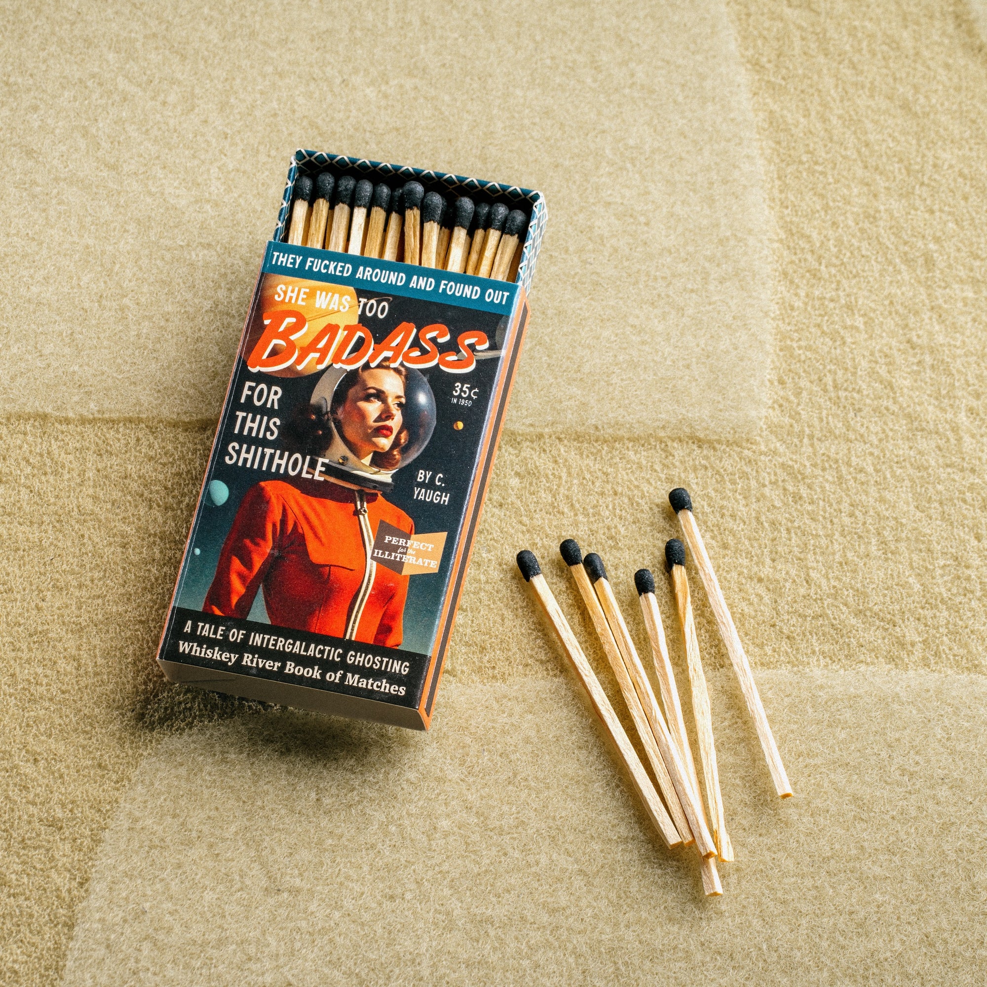 Badass Pulp Friction Match Book