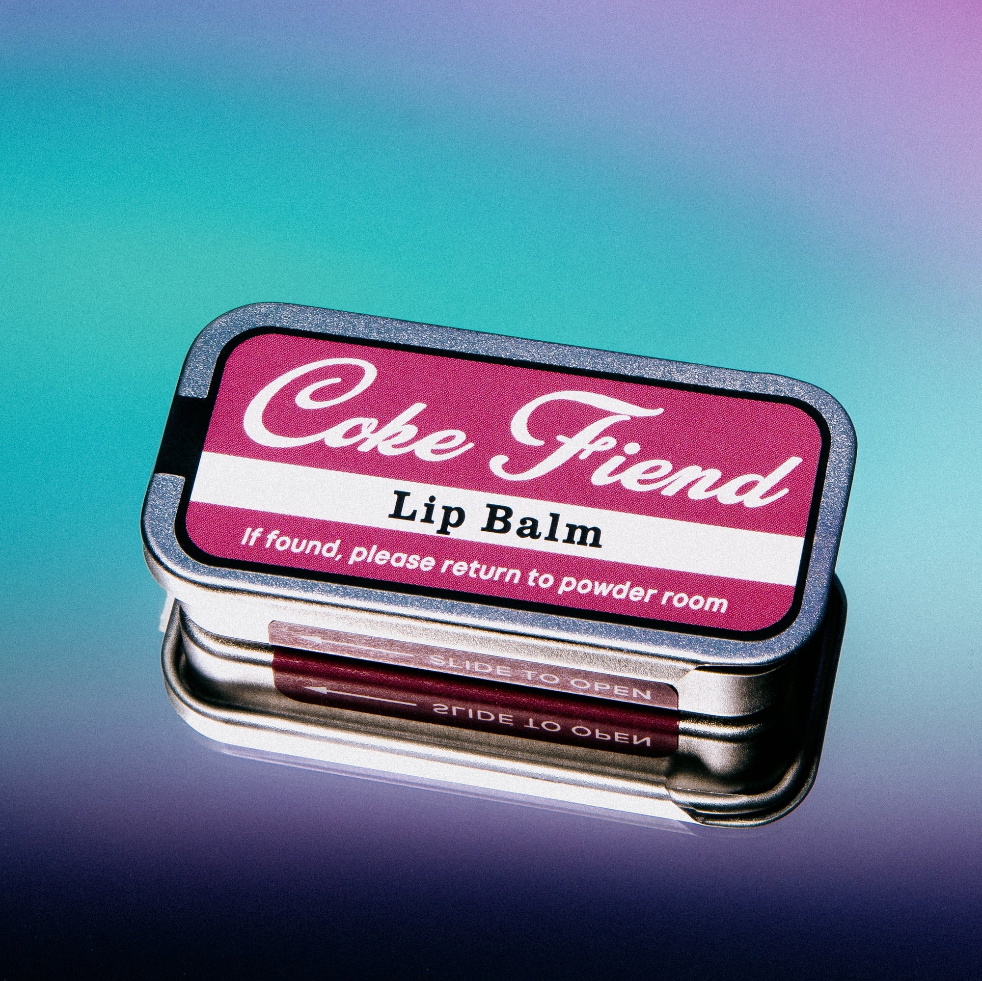 "Coke Fiend" Old School Lip Balm Tin