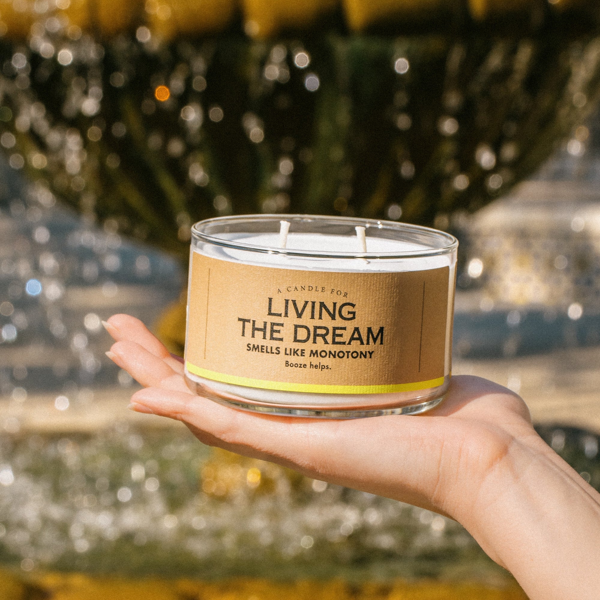A Candle for Living the Dream