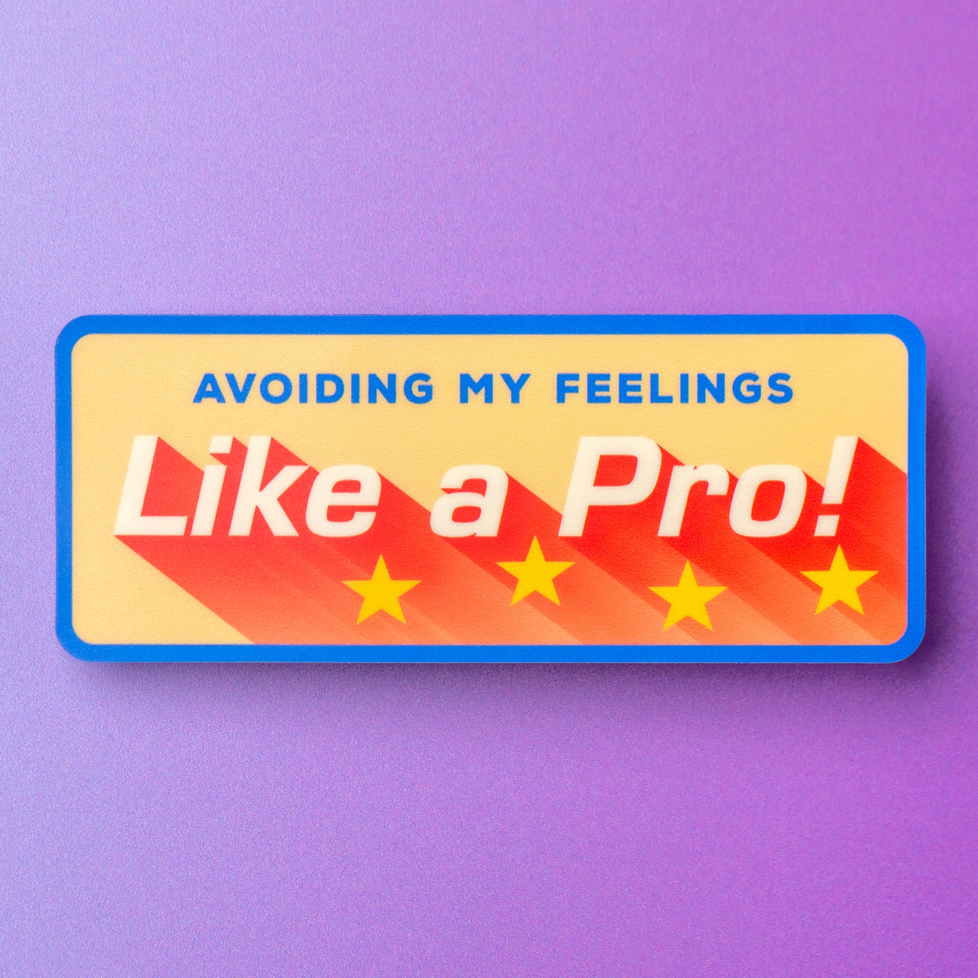 Avoiding My Feelings Sticker