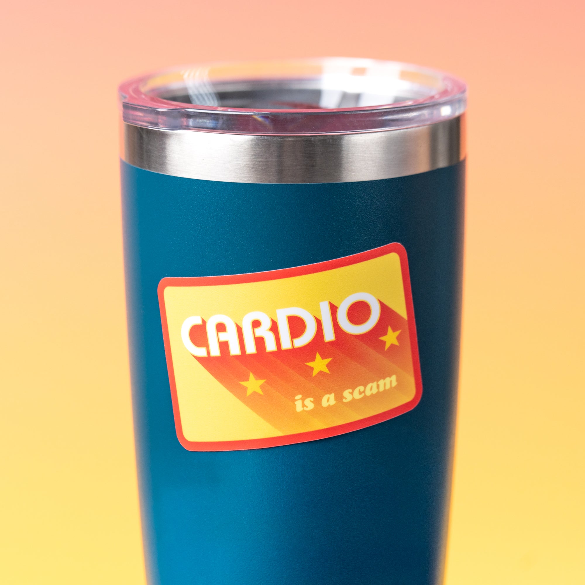 Cardio is a Scam Sticker