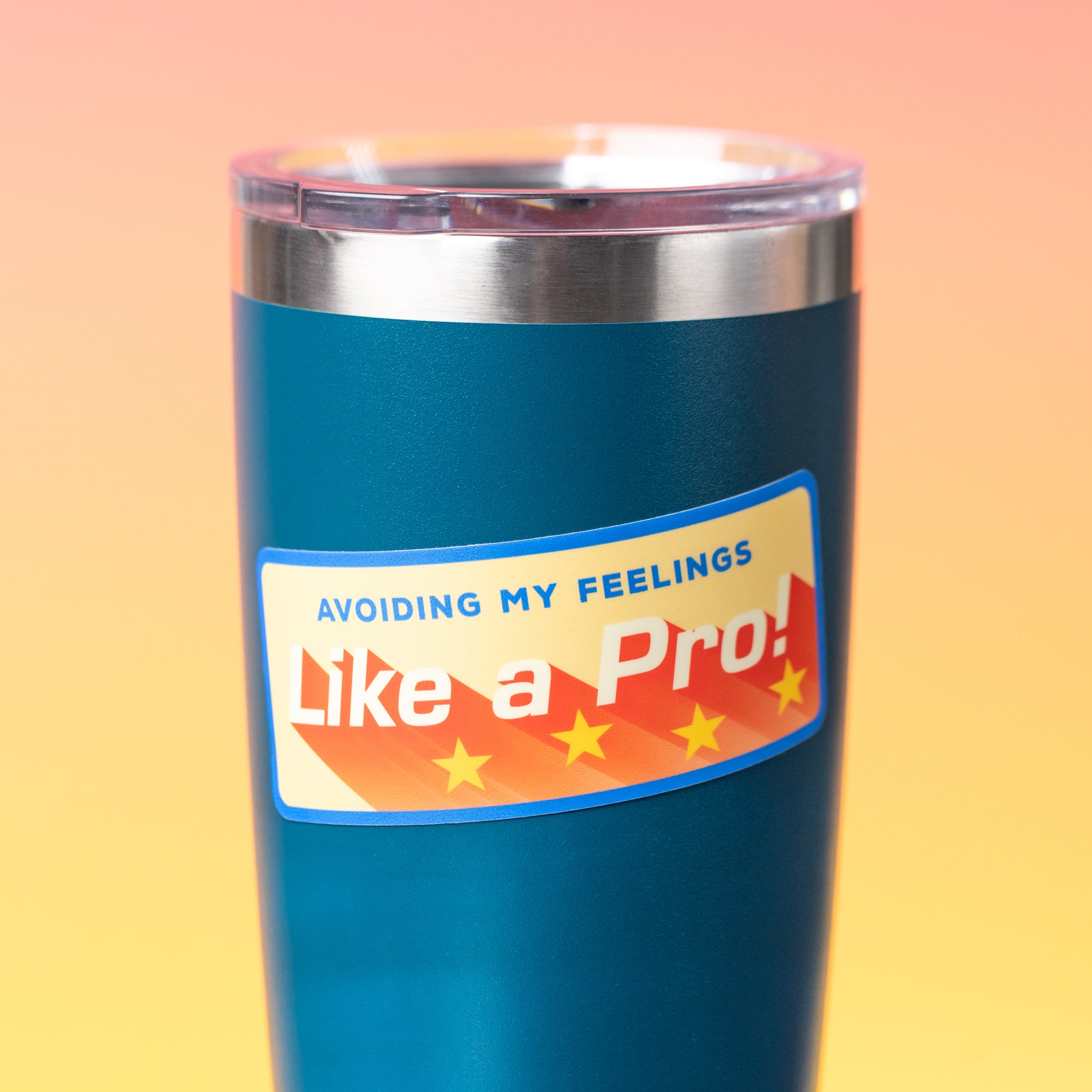 Avoiding My Feelings Sticker