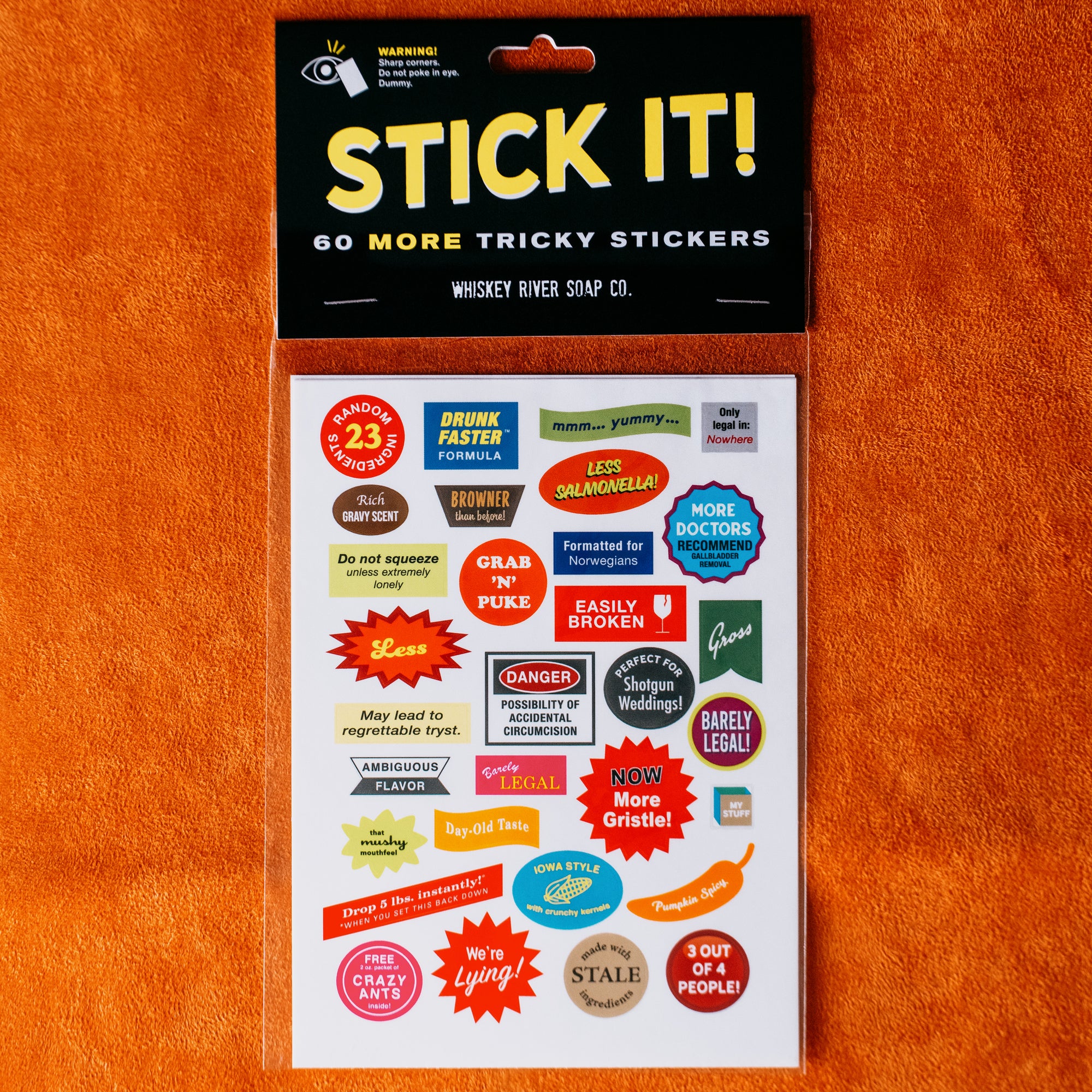 Stick It! Prank Stickers Set B