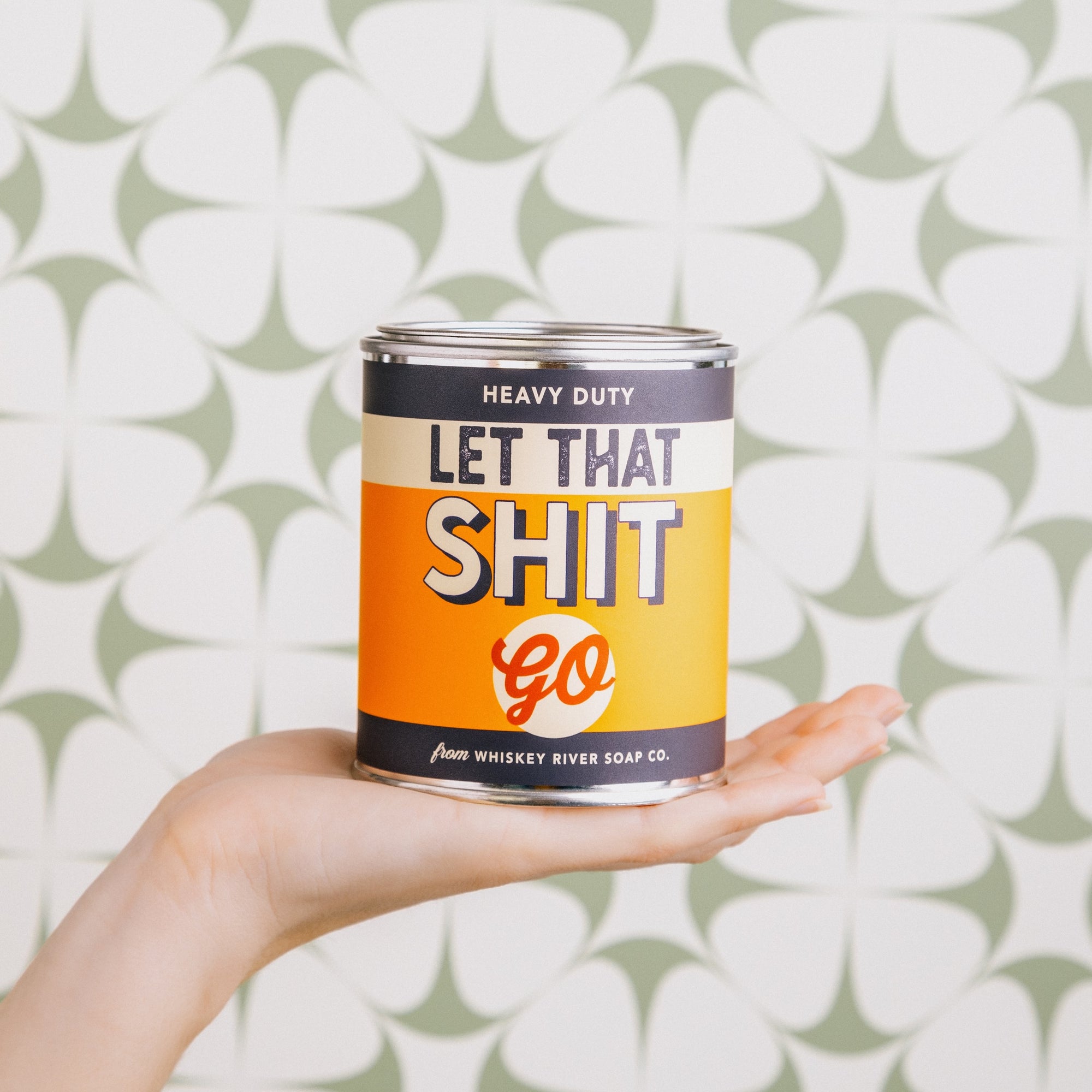 Let That Shit Go Vintage Paint Can·dle