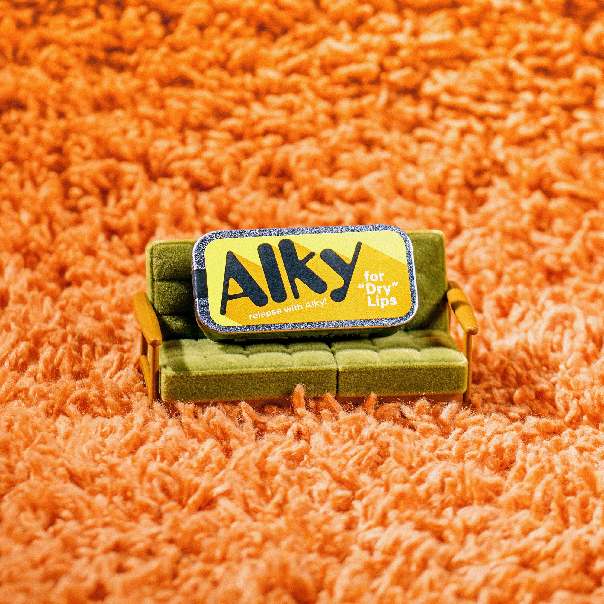 "Alky" Old School Lip Balm Tin