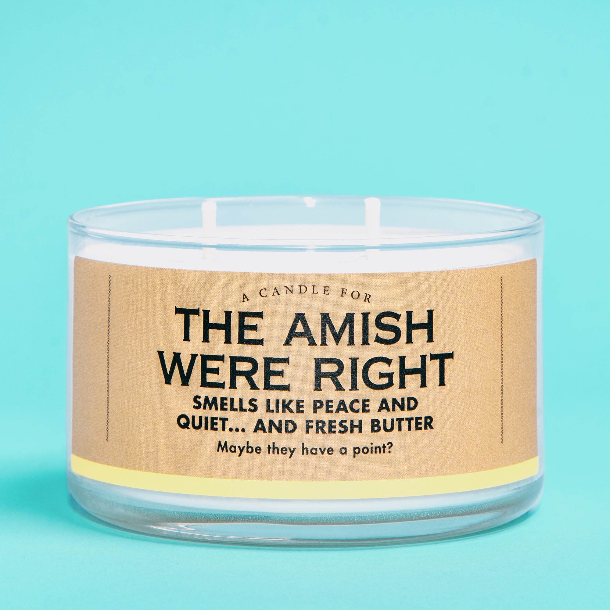 A Candle for The Amish Were Right