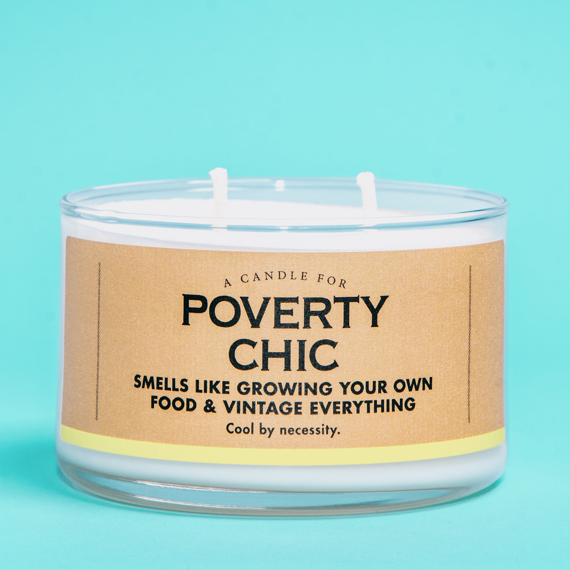 A Candle for Poverty Chic