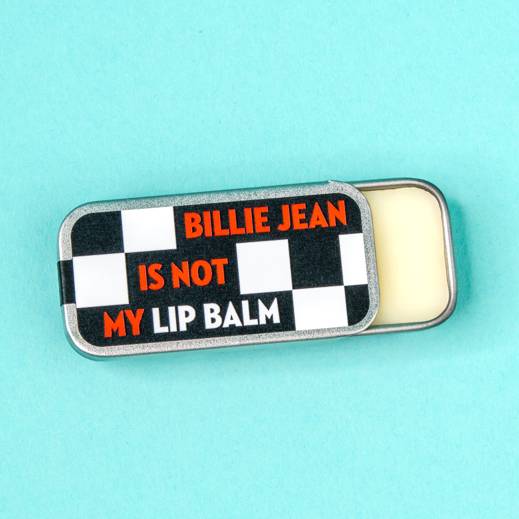 Billie Jean Is Not My Lip Balm Tin