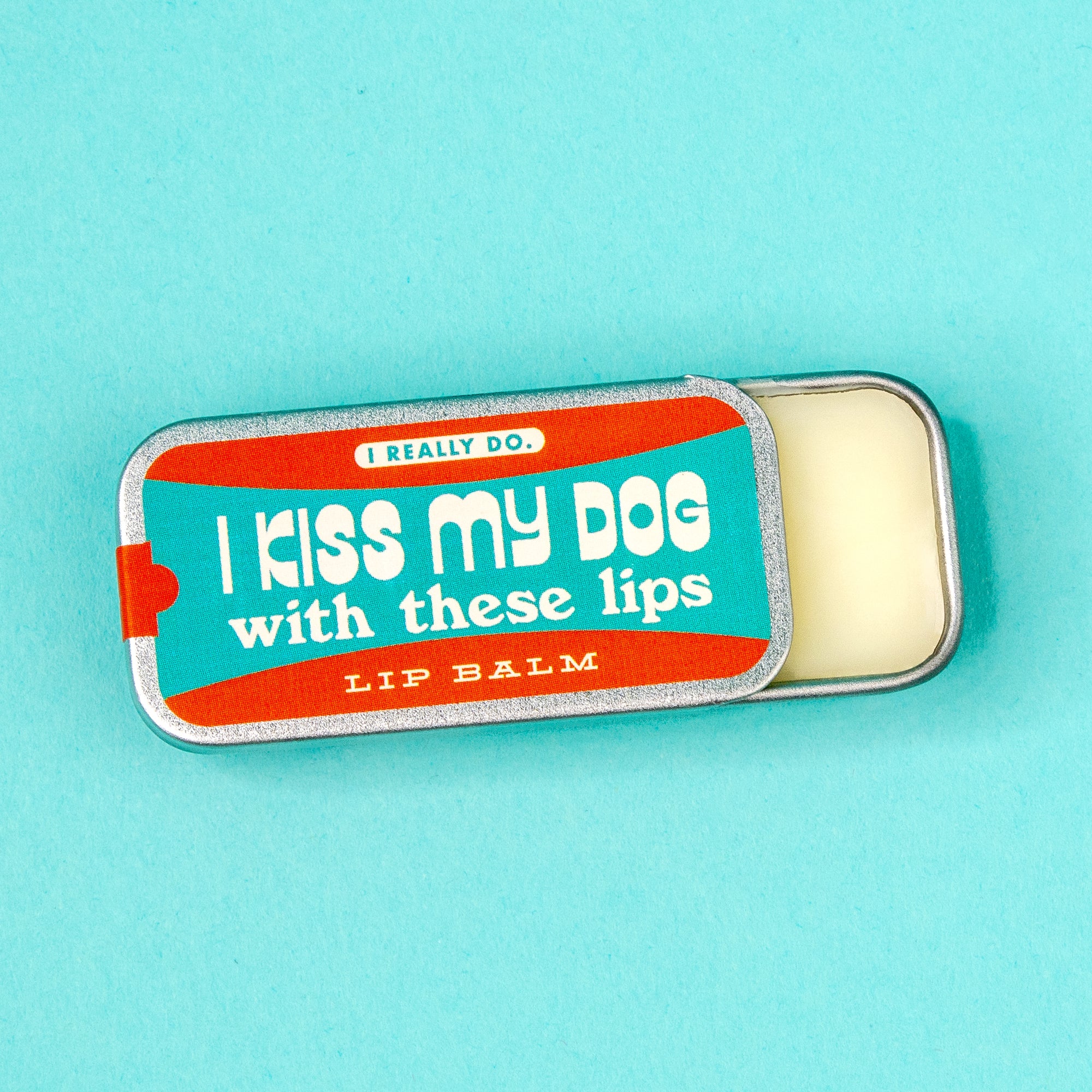 I Kiss My Dog Lip Balm Tin