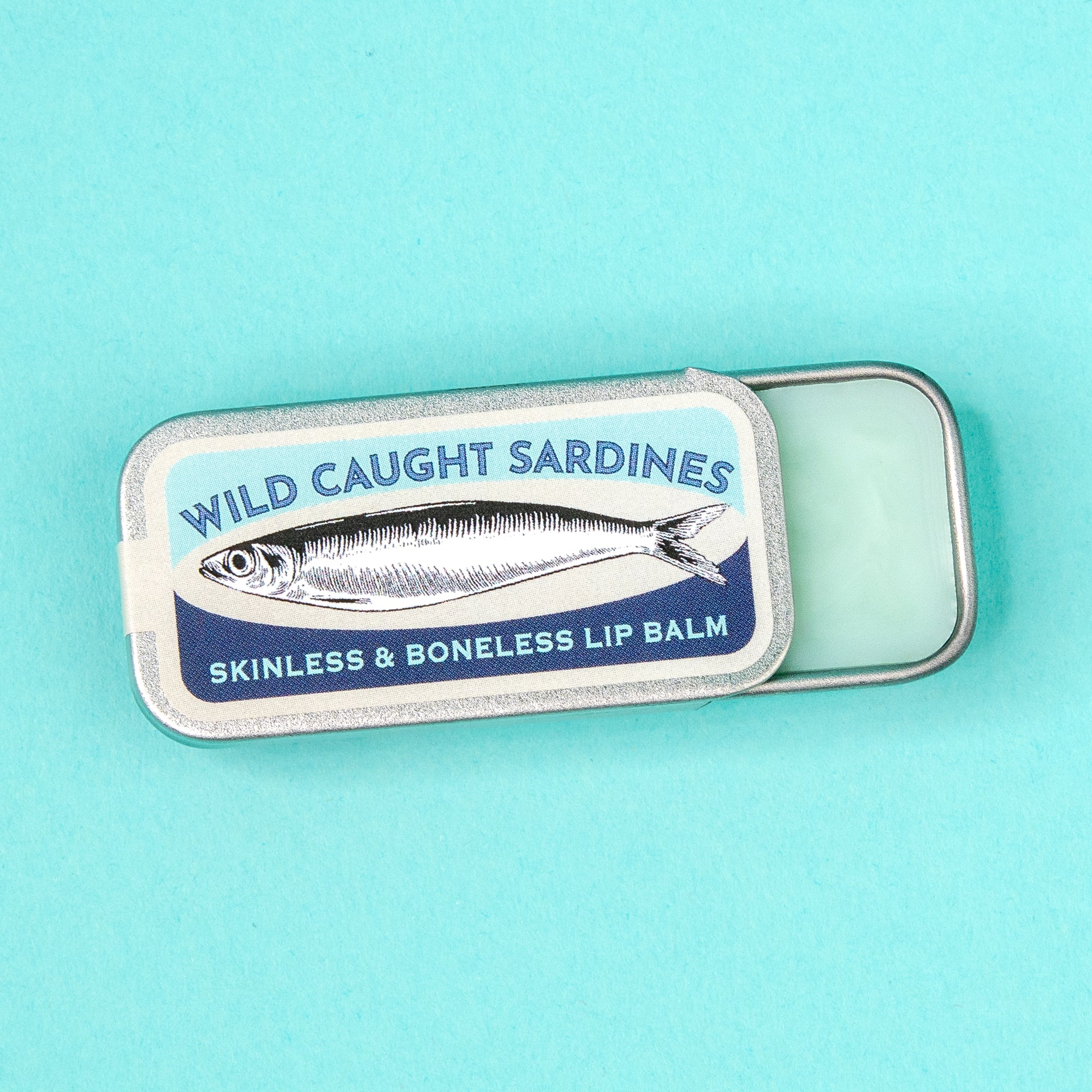 Wild Caught Sardines Lip Balm Tin
